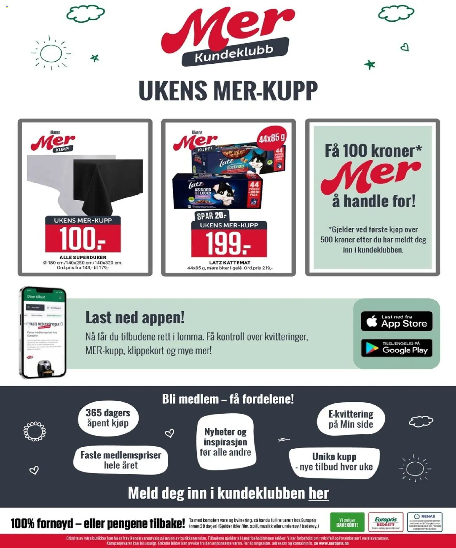 Europris kundeavis Kundeavis in Norge