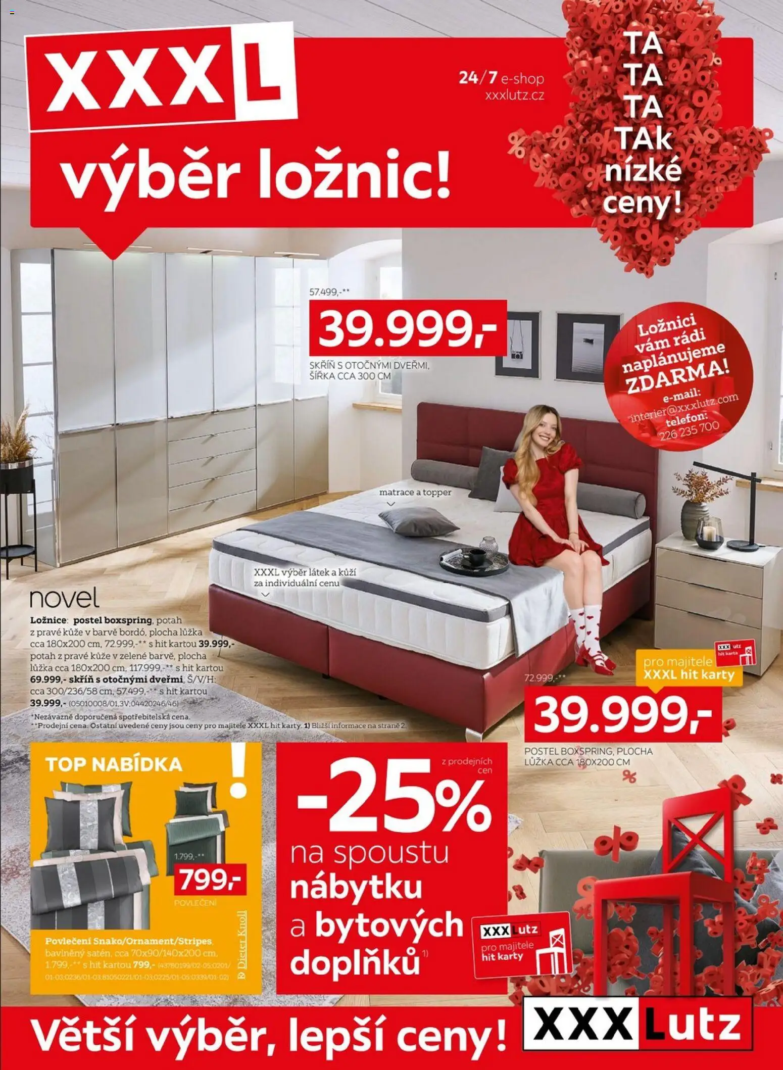 XXXLutz leták Leták in Česko