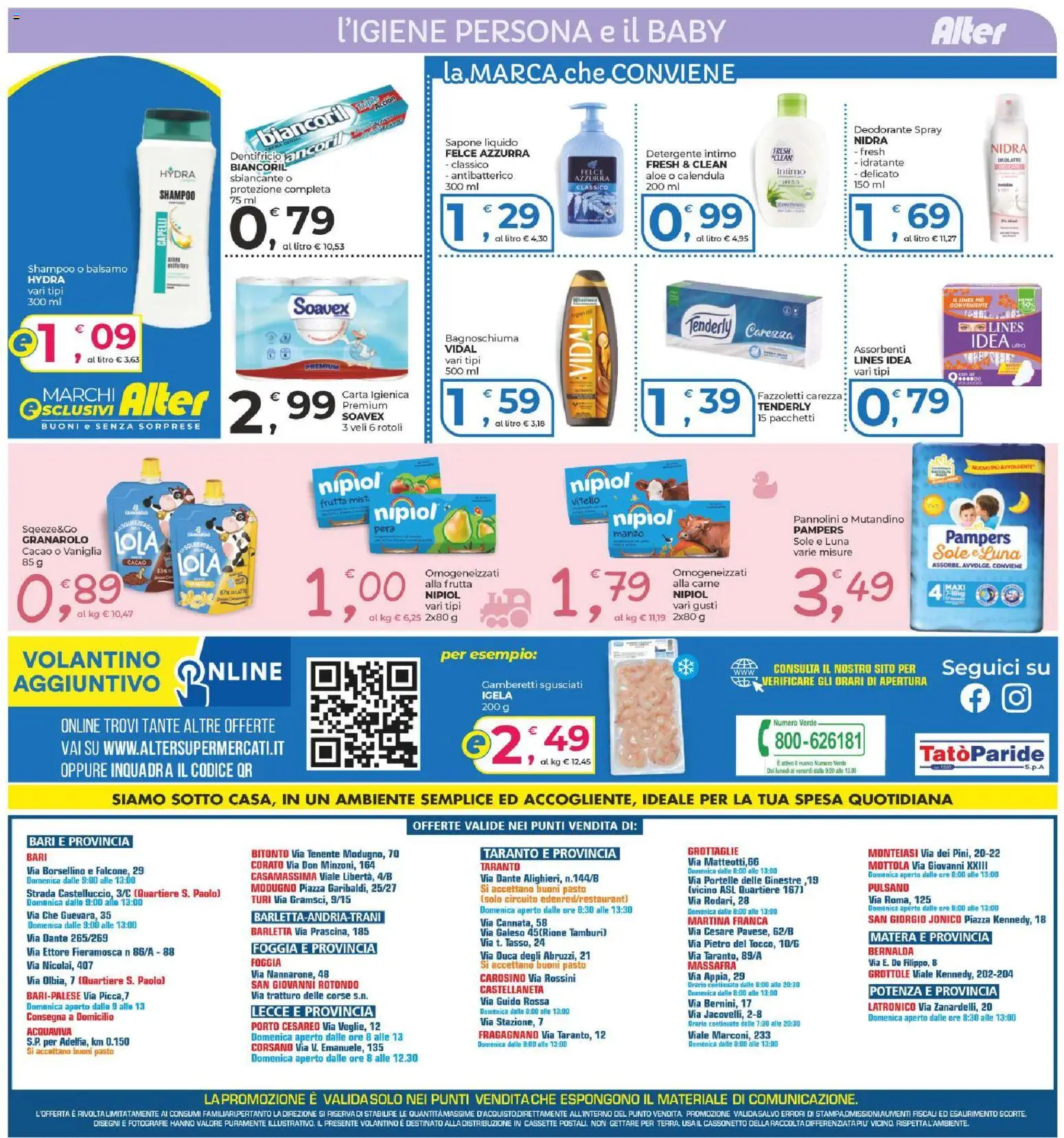 Alter Discount volantino Volantino in Italy