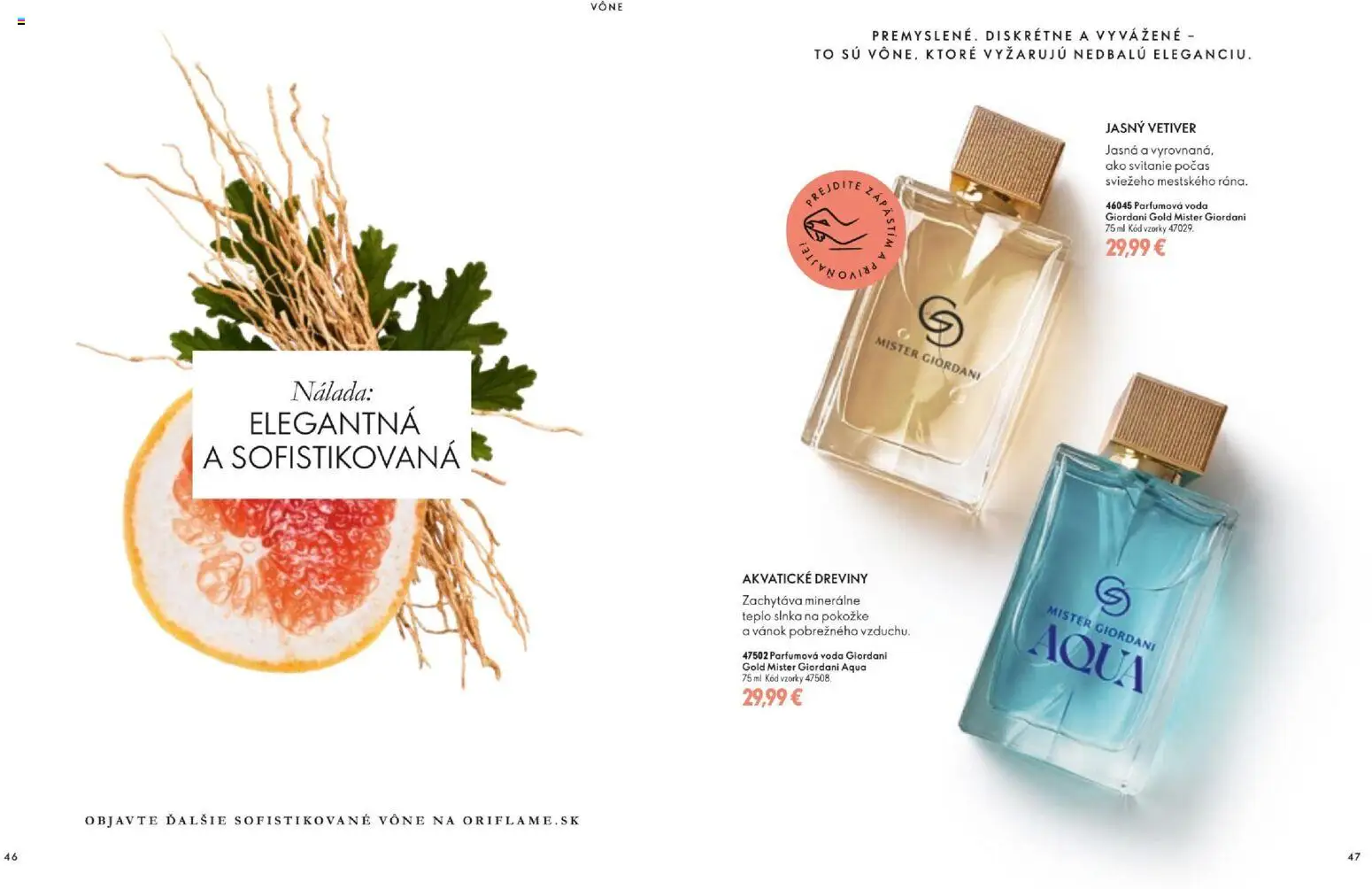 Oriflame katalóg 16 2026 Leták in Slovensko