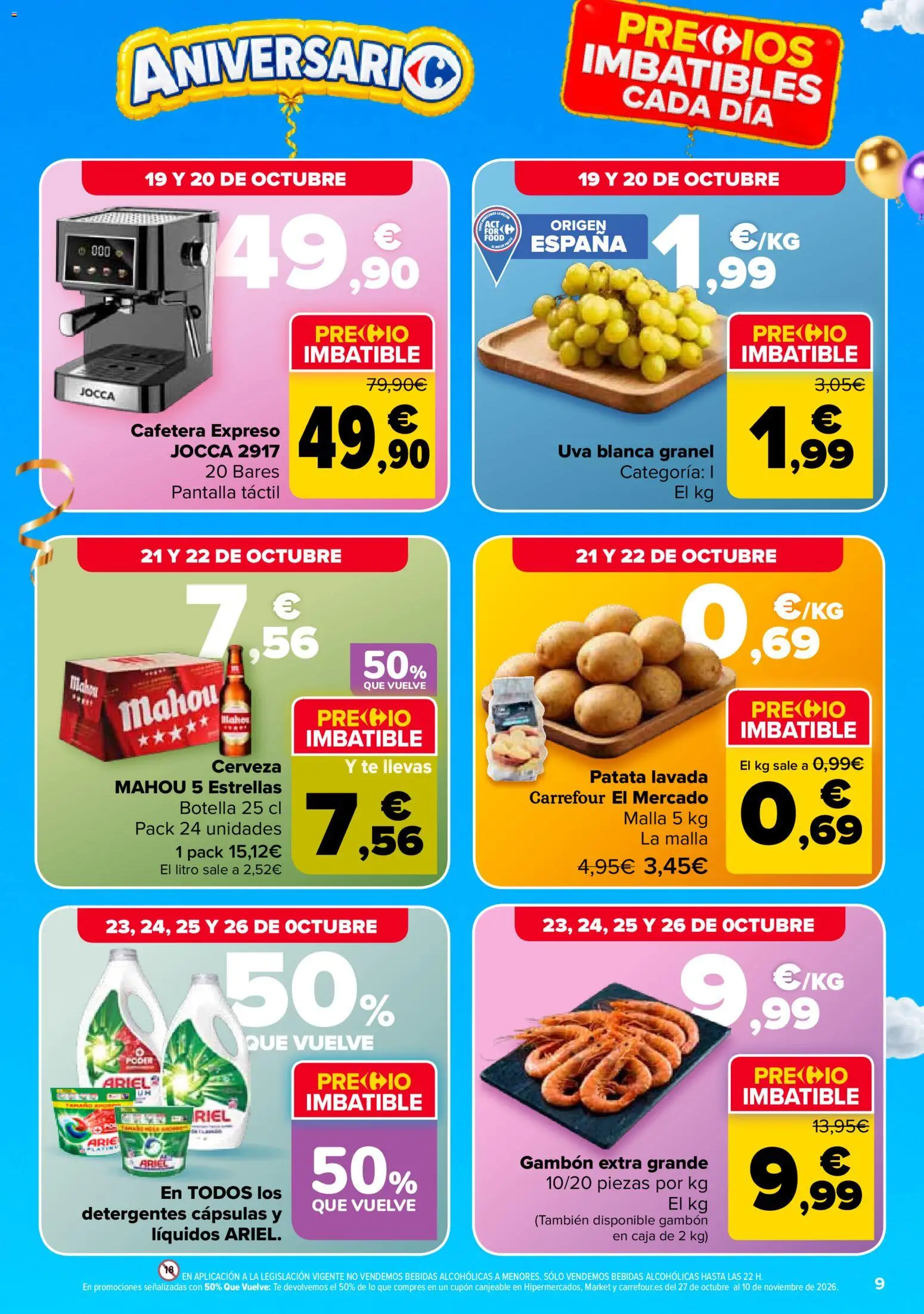 Carrefour folleto Folleto in España