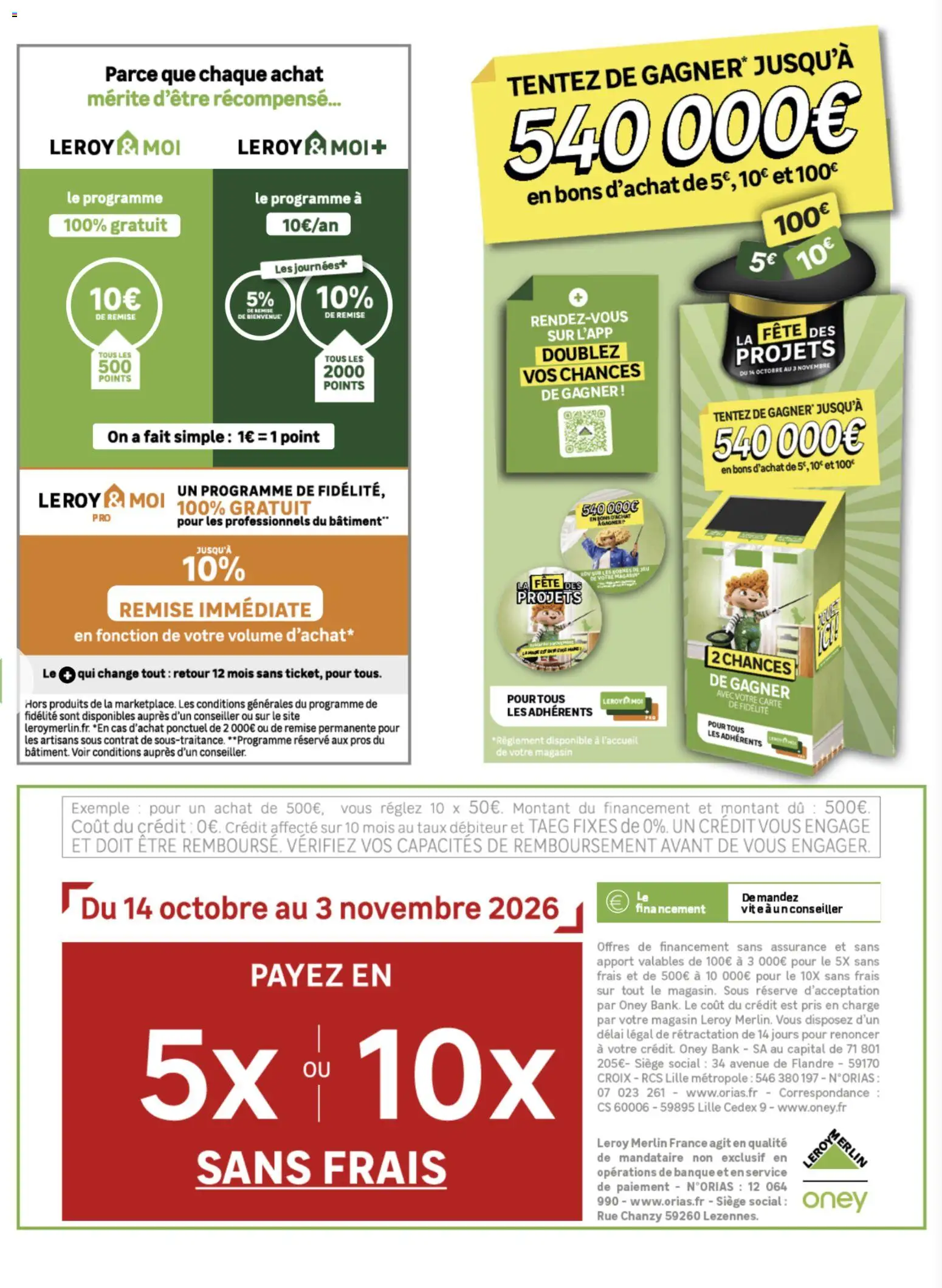 Leroy Merlin catalogue Catalogue in France