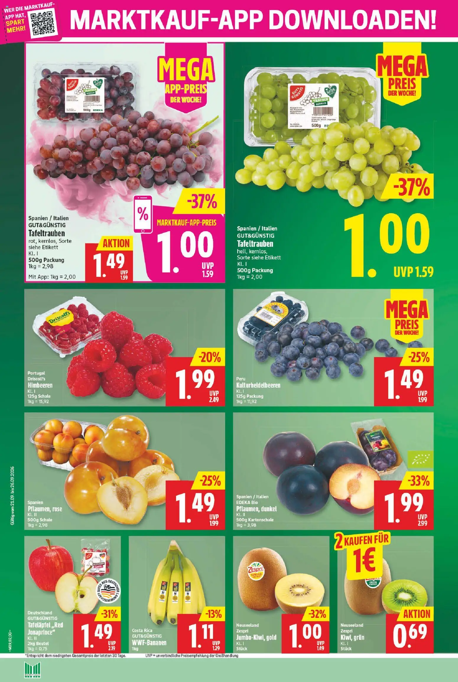 Marktkauf Prospekt Prospekt in Deutschland
