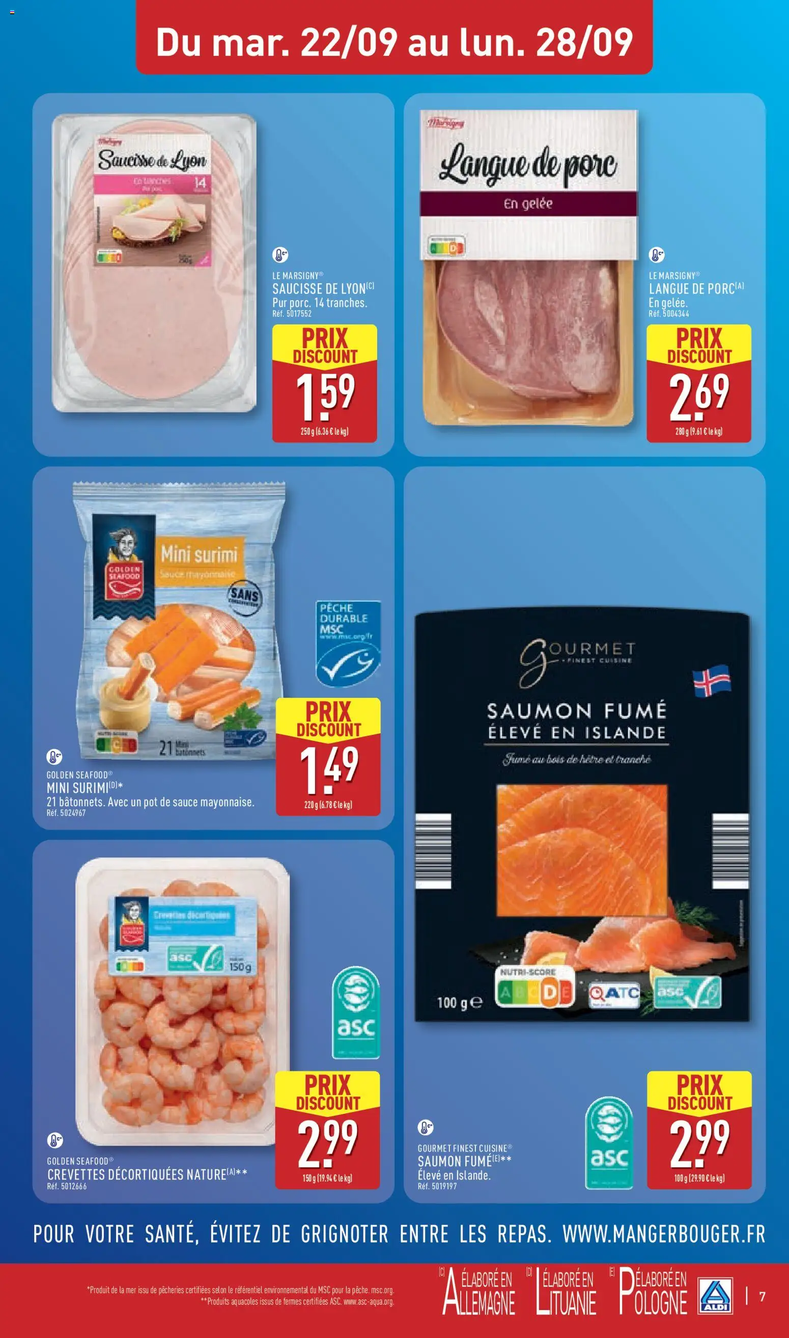 Aldi catalogue Catalogue in France