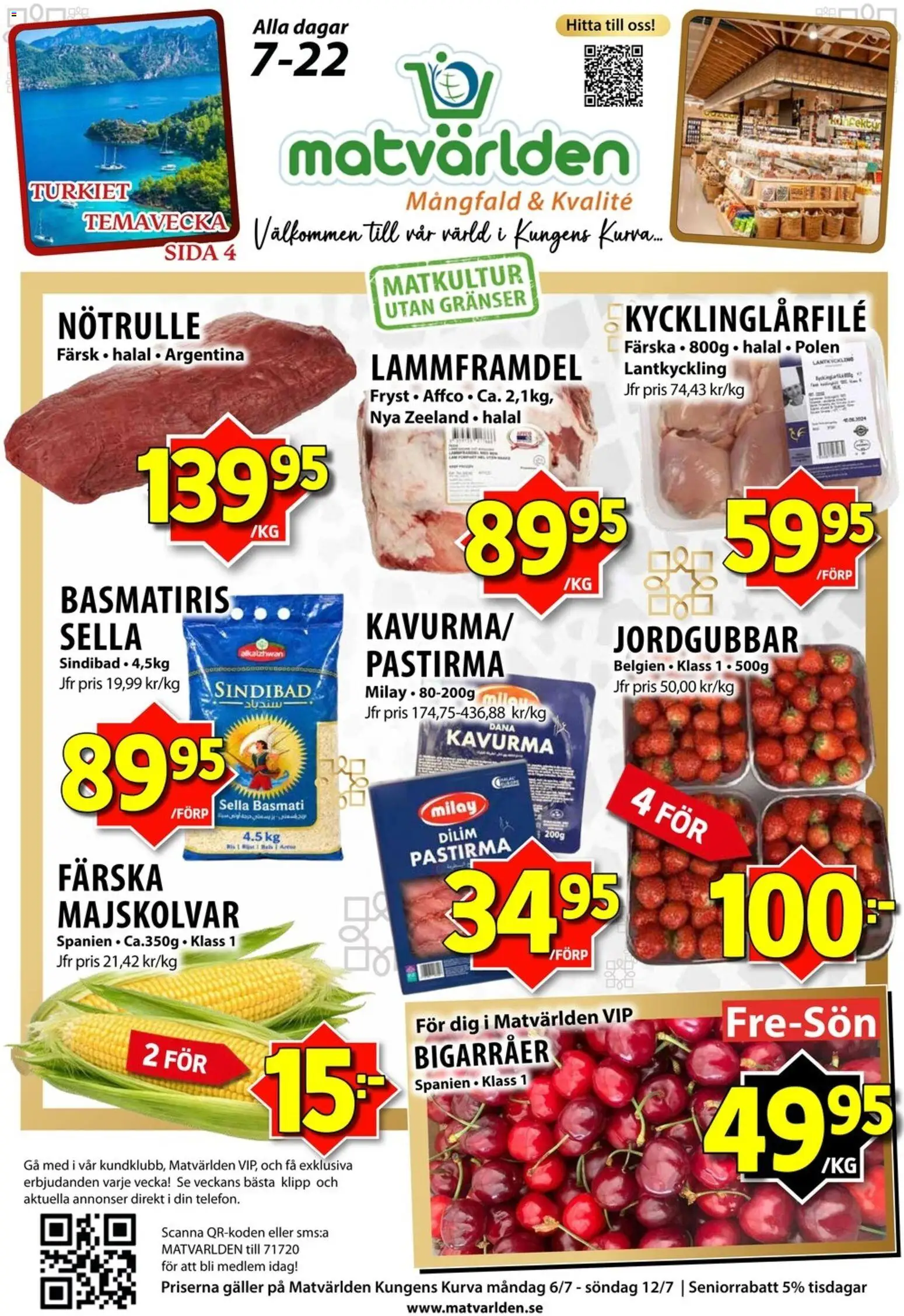 Nuvarande Matvärlden erbjudanden från 📣 06/07/2026 - 12/07/2026 📣 | Sverige