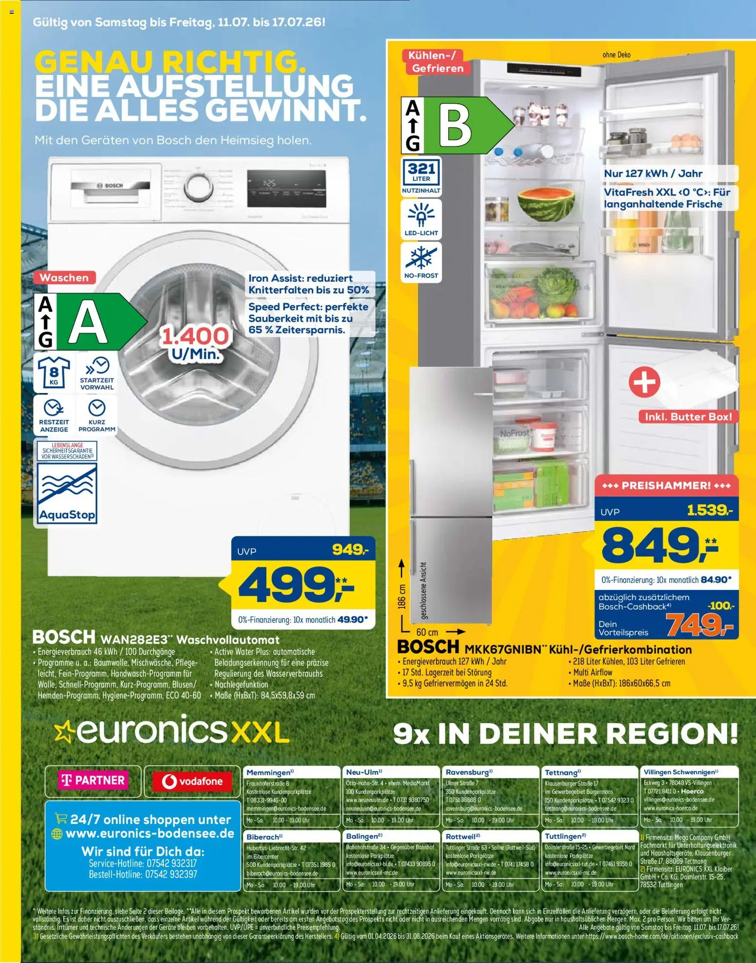 Euronics Prospekt | 11.07.2026 | Wie erhält man einen begrenzten Rabatt? | Deutschland