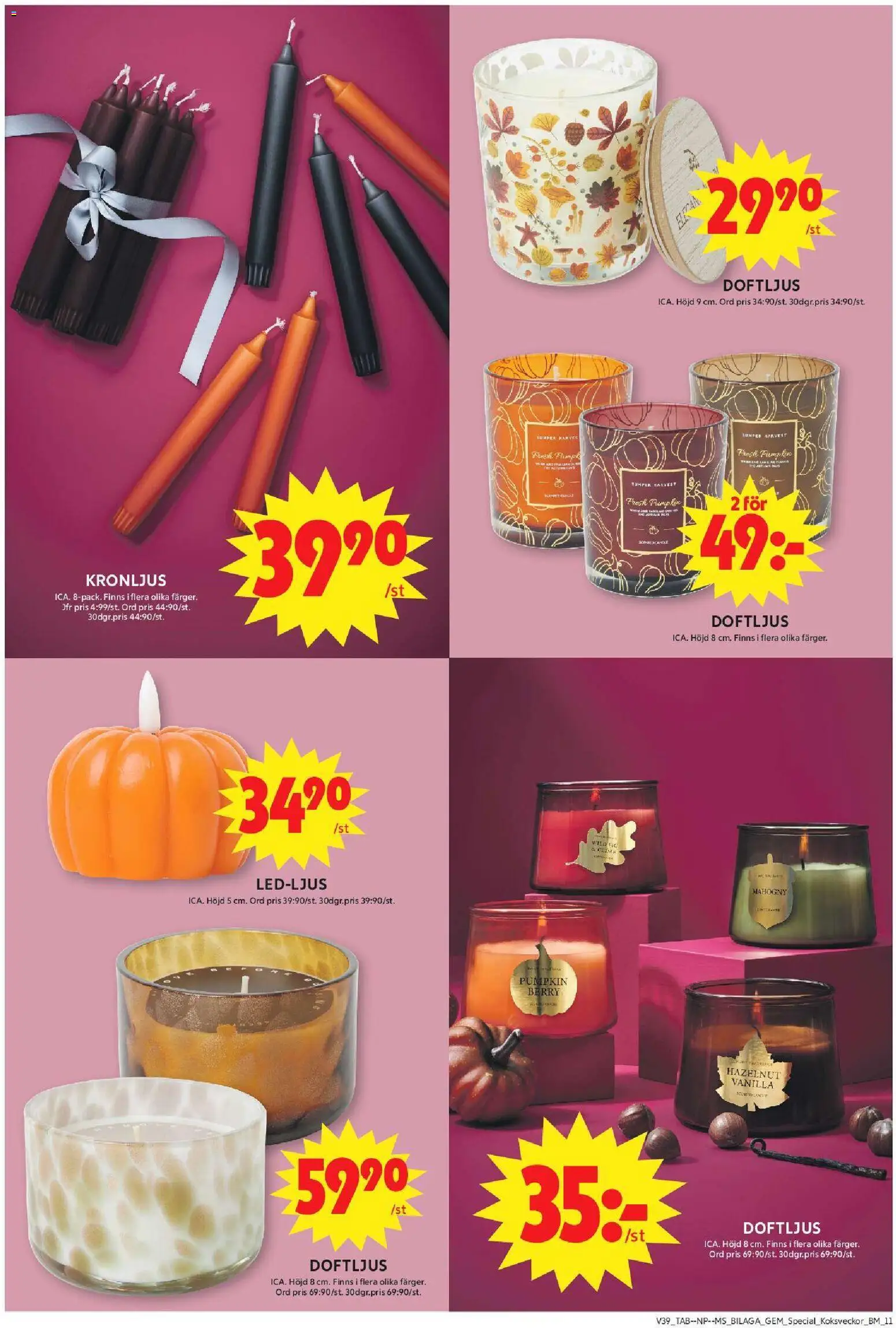 ICA Maxi erbjudanden Reklamblad in Sverige