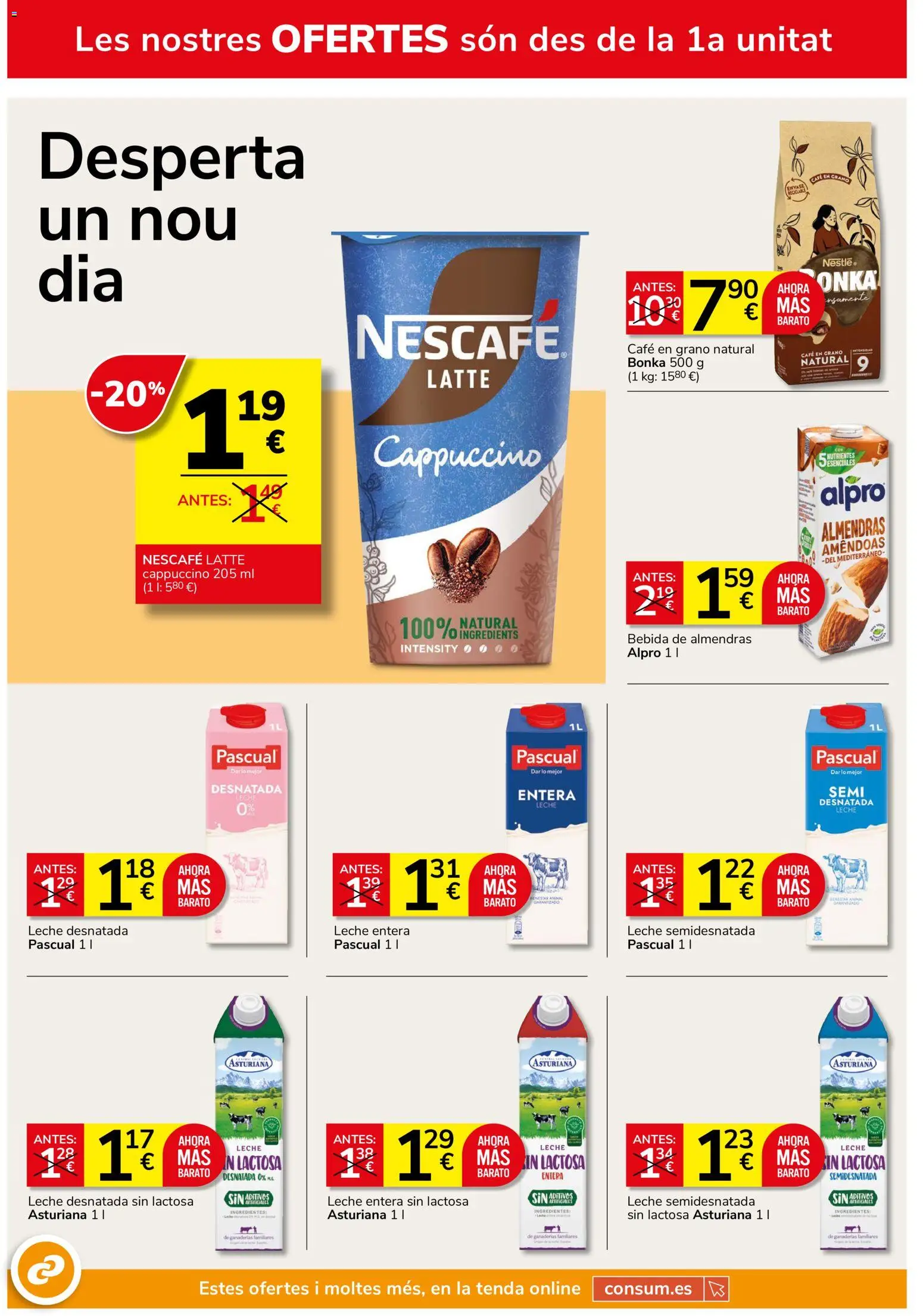 Consum folleto Folleto in España