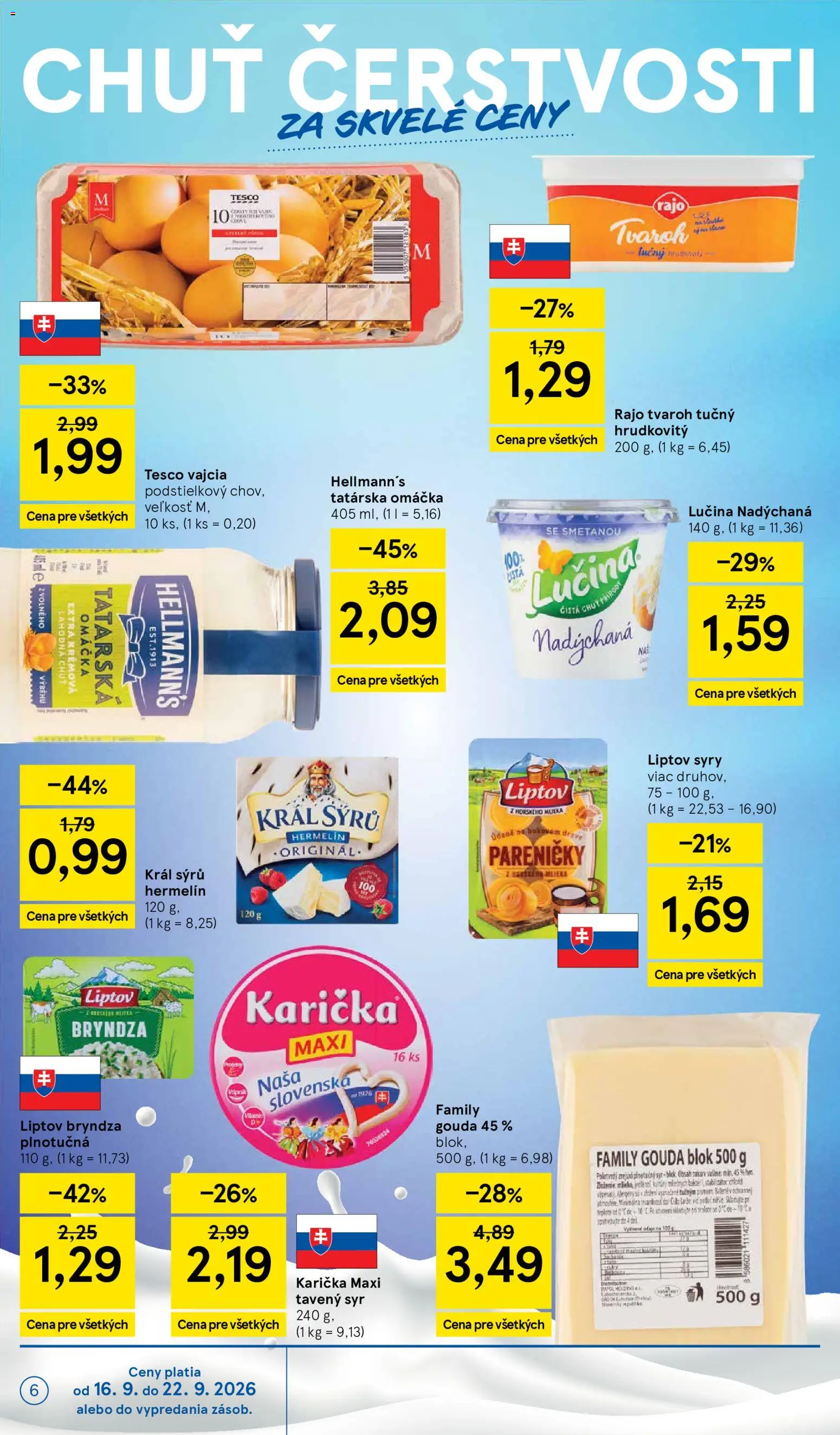 Tesco Hypermarket - leták Leták in Slovensko