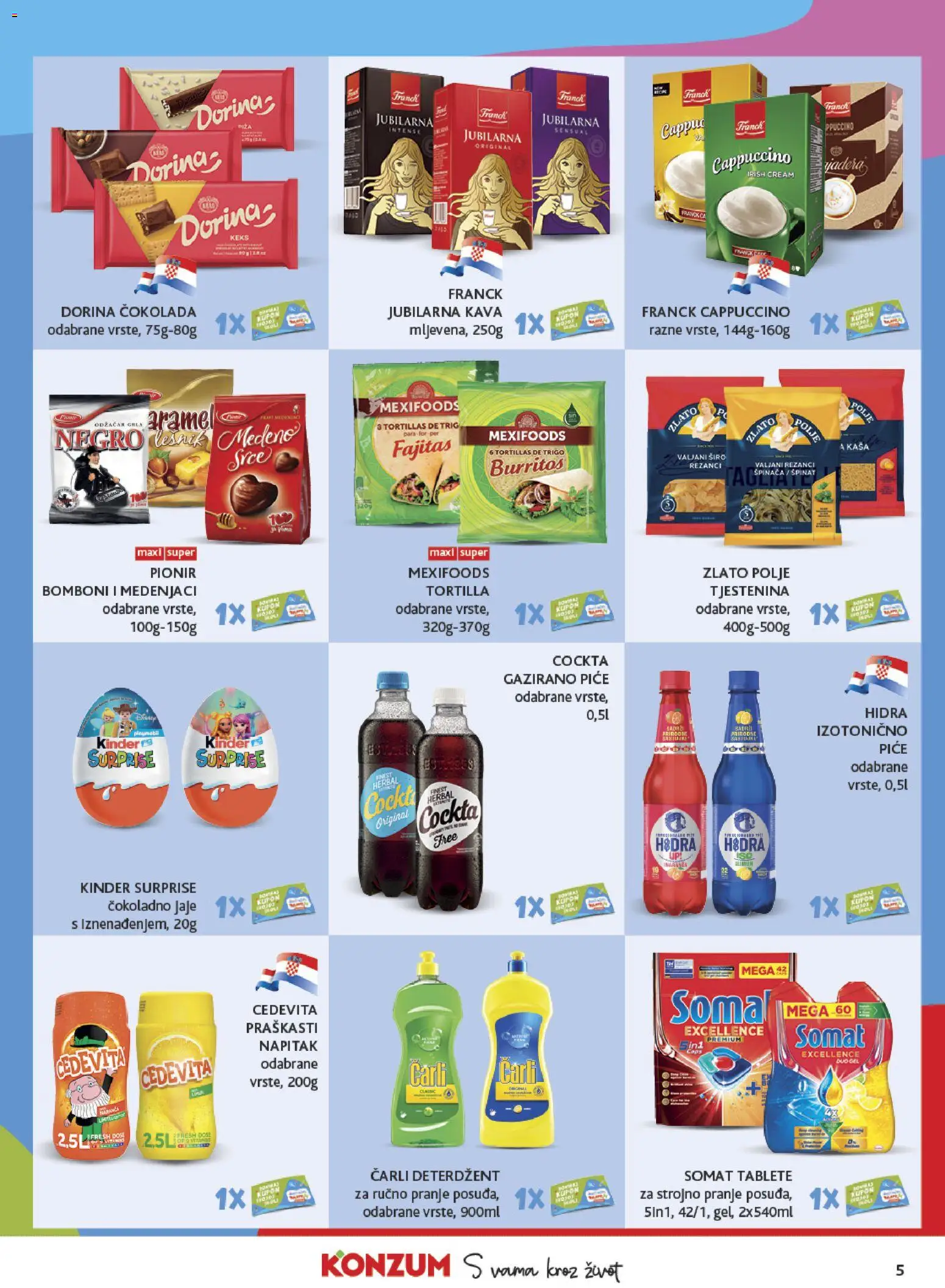 Konzum HR akciós újság Akciós újság in Magyarország