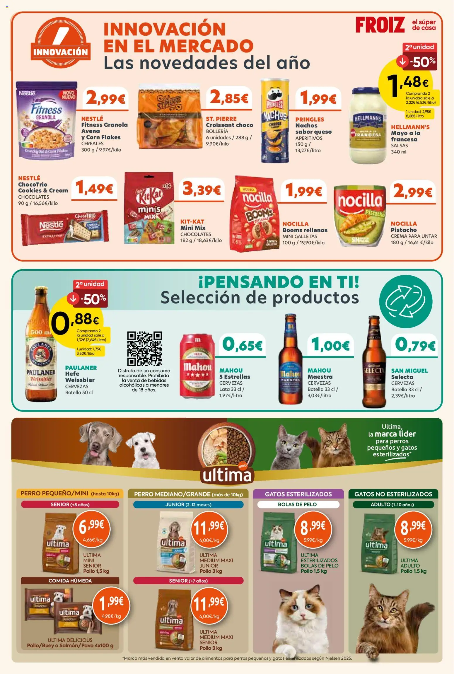 Froiz folleto Folleto in España