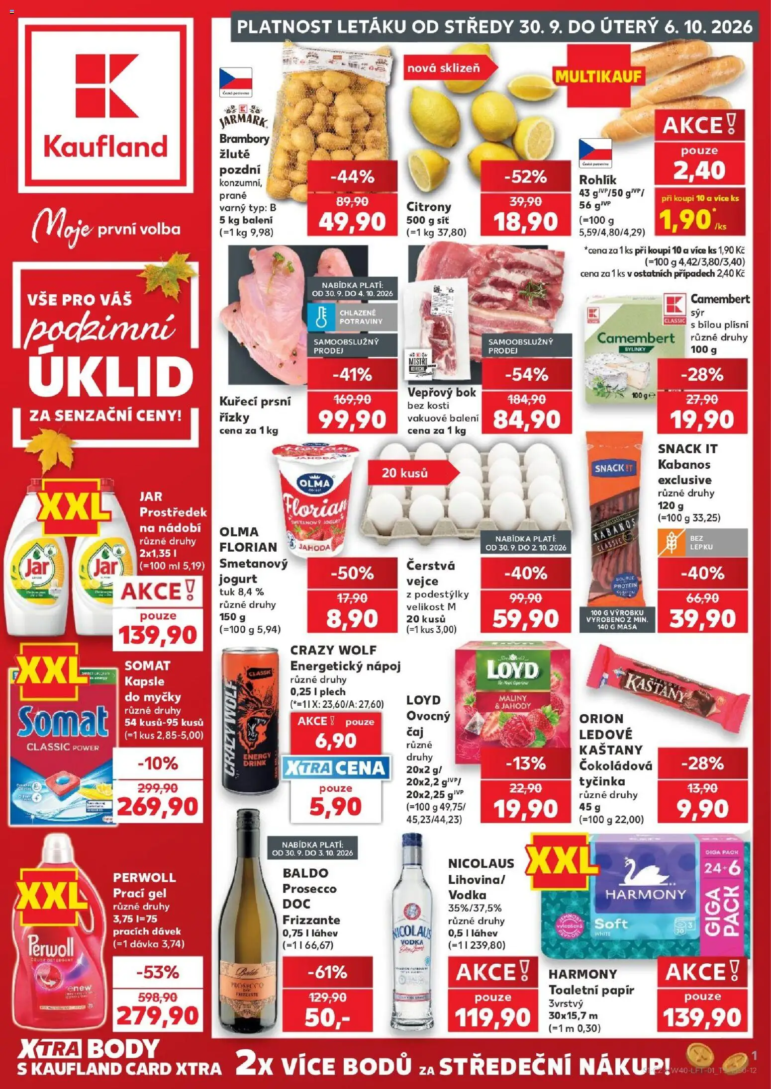Kaufland leták Leták in Česko