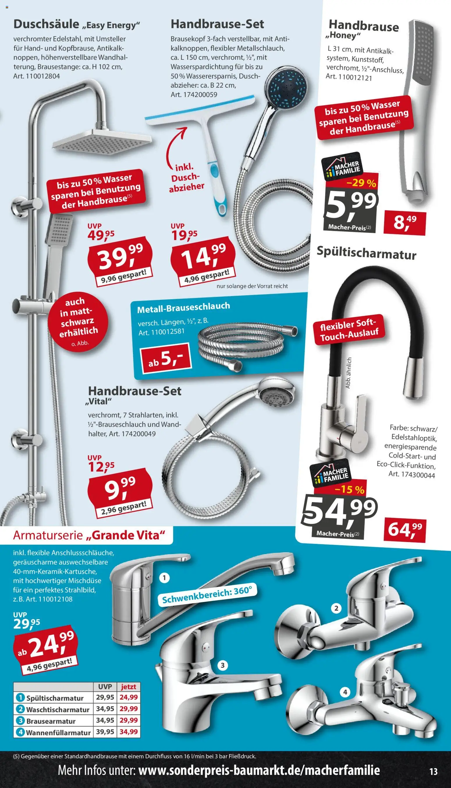 Sonderpreis Baumarkt Prospekt Prospekt in Deutschland