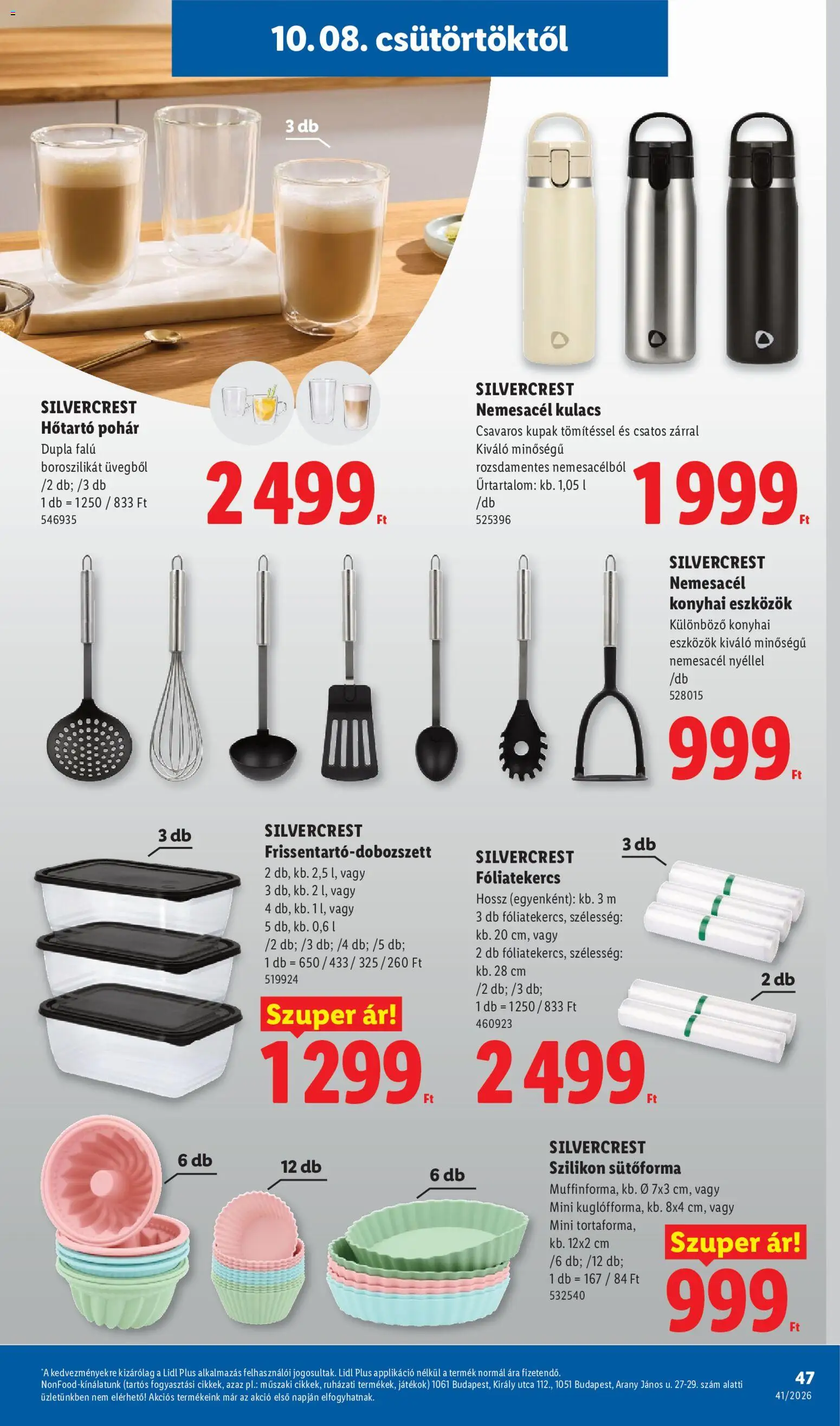 Lidl akciós újság Akciós újság in Magyarország