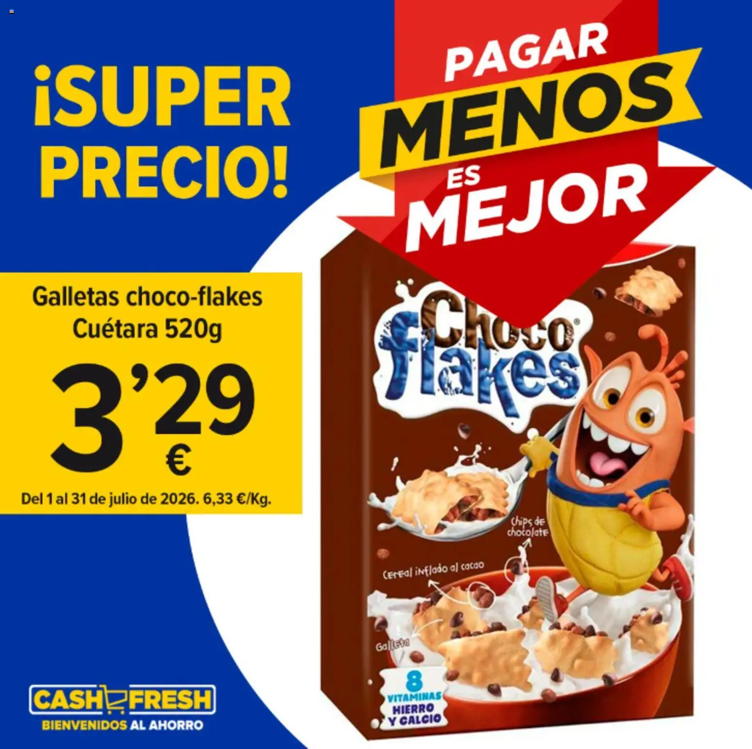 Cash Fresh folleto desde 01/07/2026 | ¿Cómo obtener un descuento limitado? ¡Ahorra hoy mismo! | España
