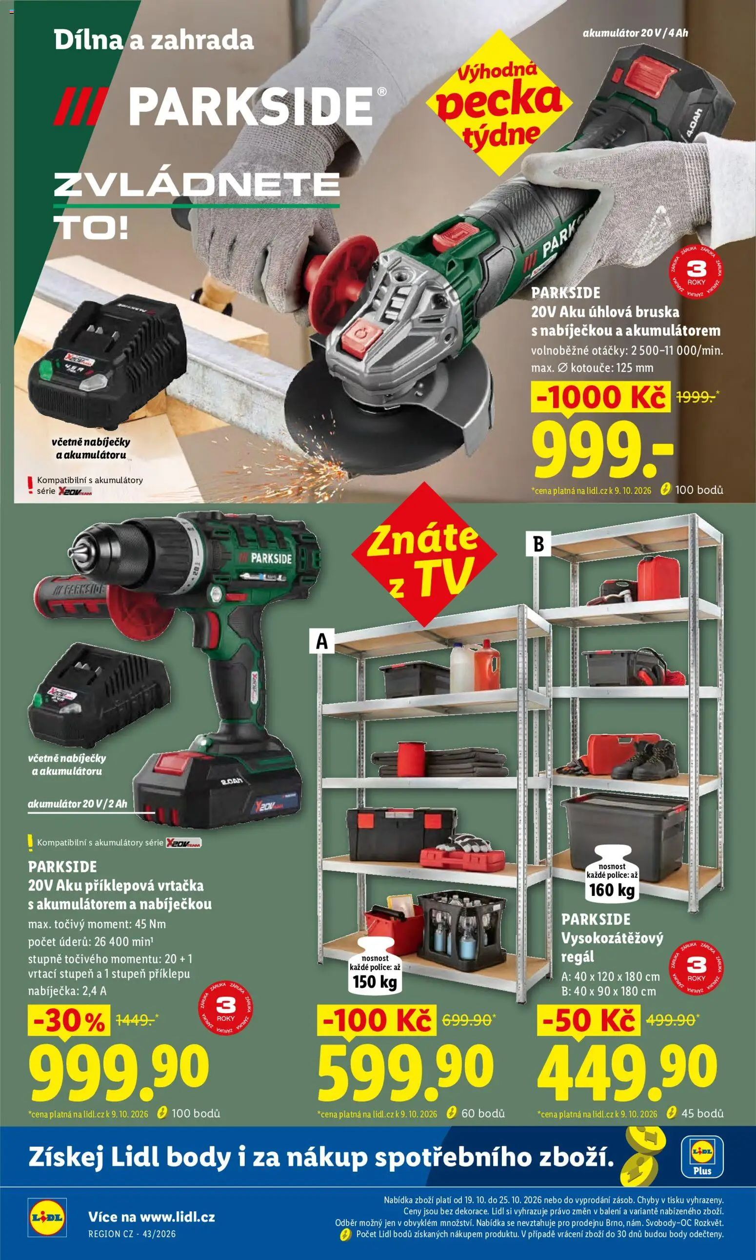 Lidl leták Leták in Česko