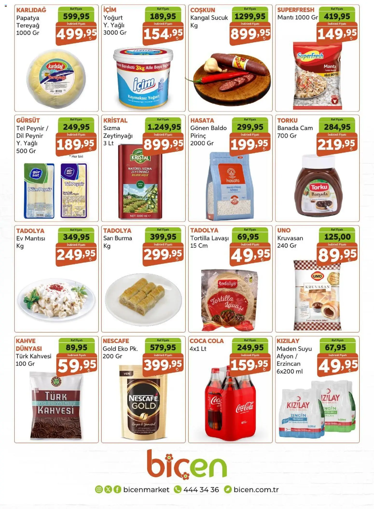 Biçen Market İndirim Katalog in Türkiye