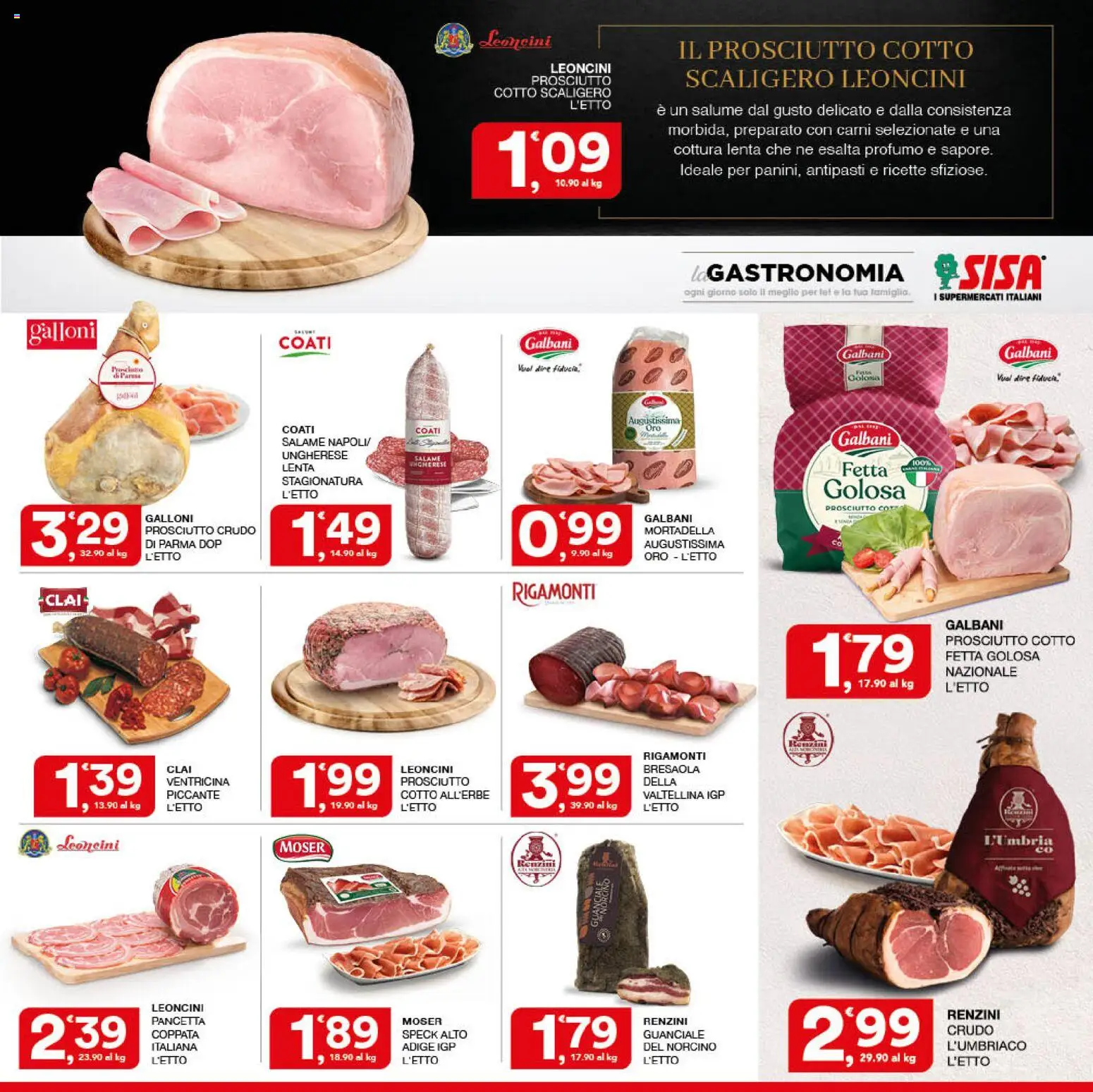 SISA volantino Volantino in Italy