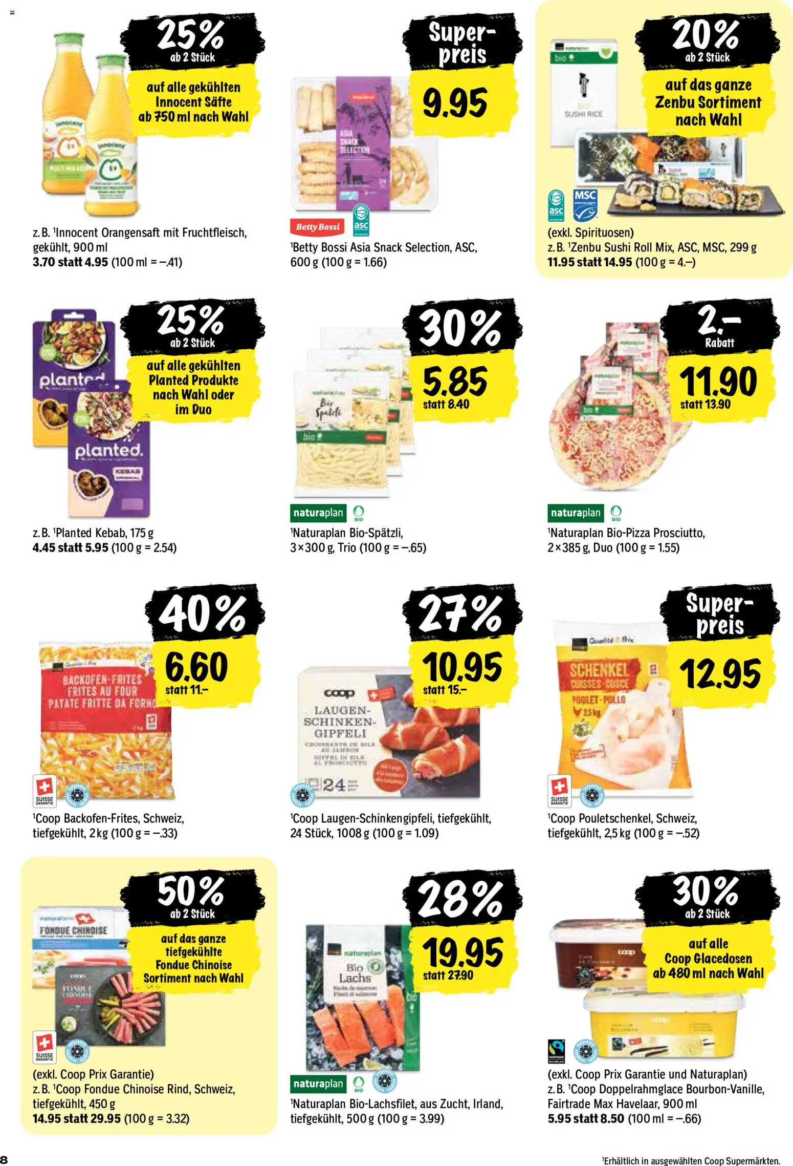 Coop aktionen Prospekt in Schweiz