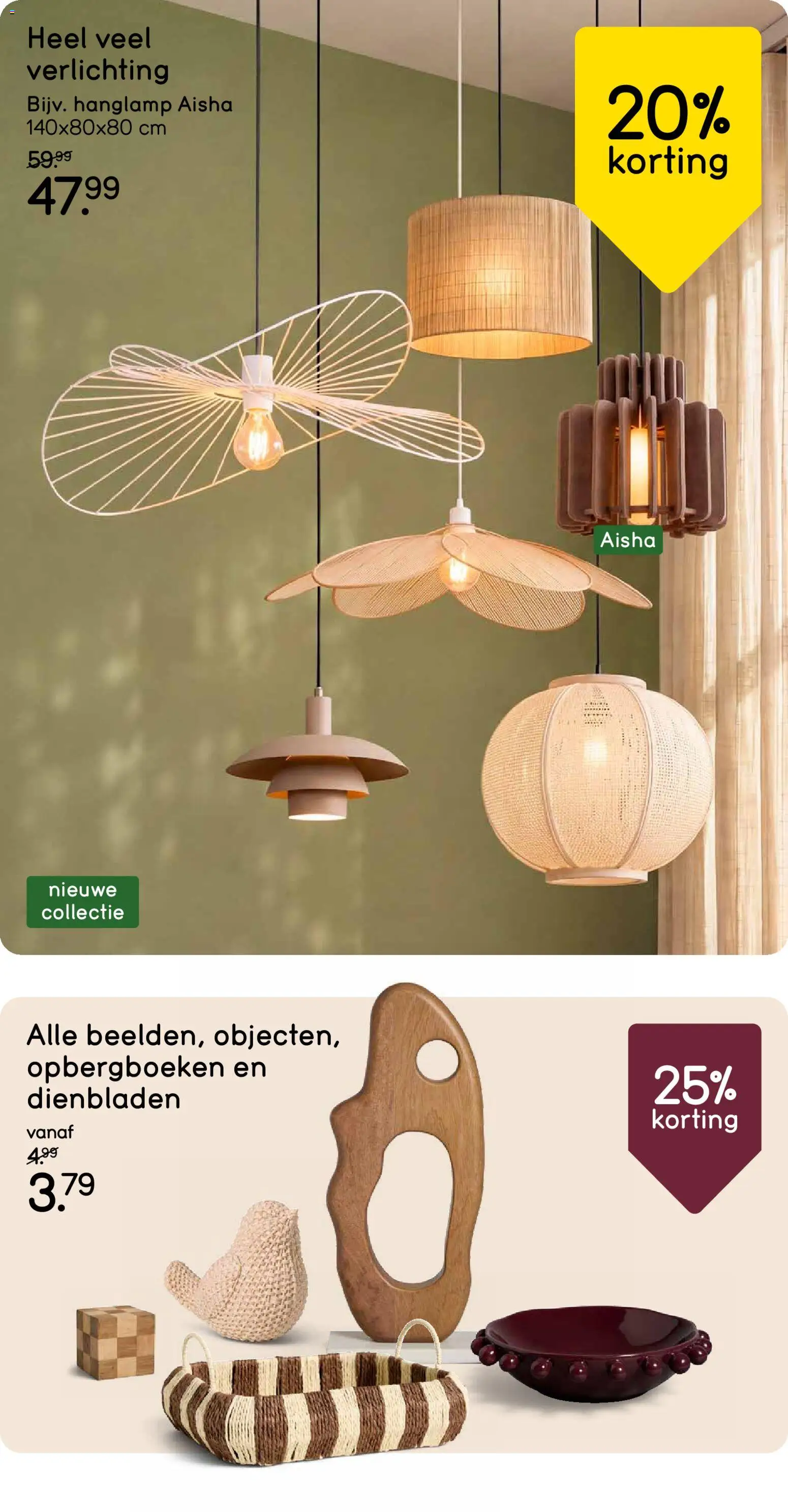 Leen Bakker folder Folder in België
