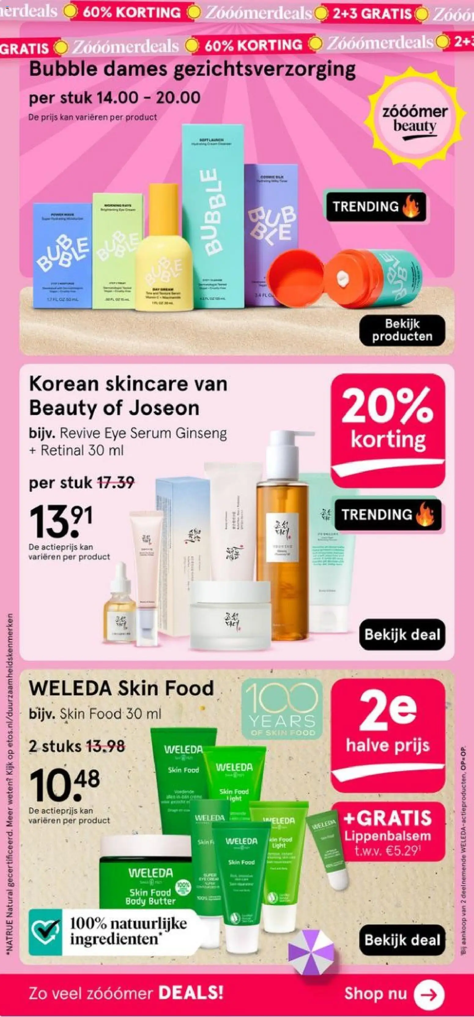 Nieuwe » Etos folder voor Juli « is er! Ontdek geweldige aanbiedingen en bespaar. | Nederland