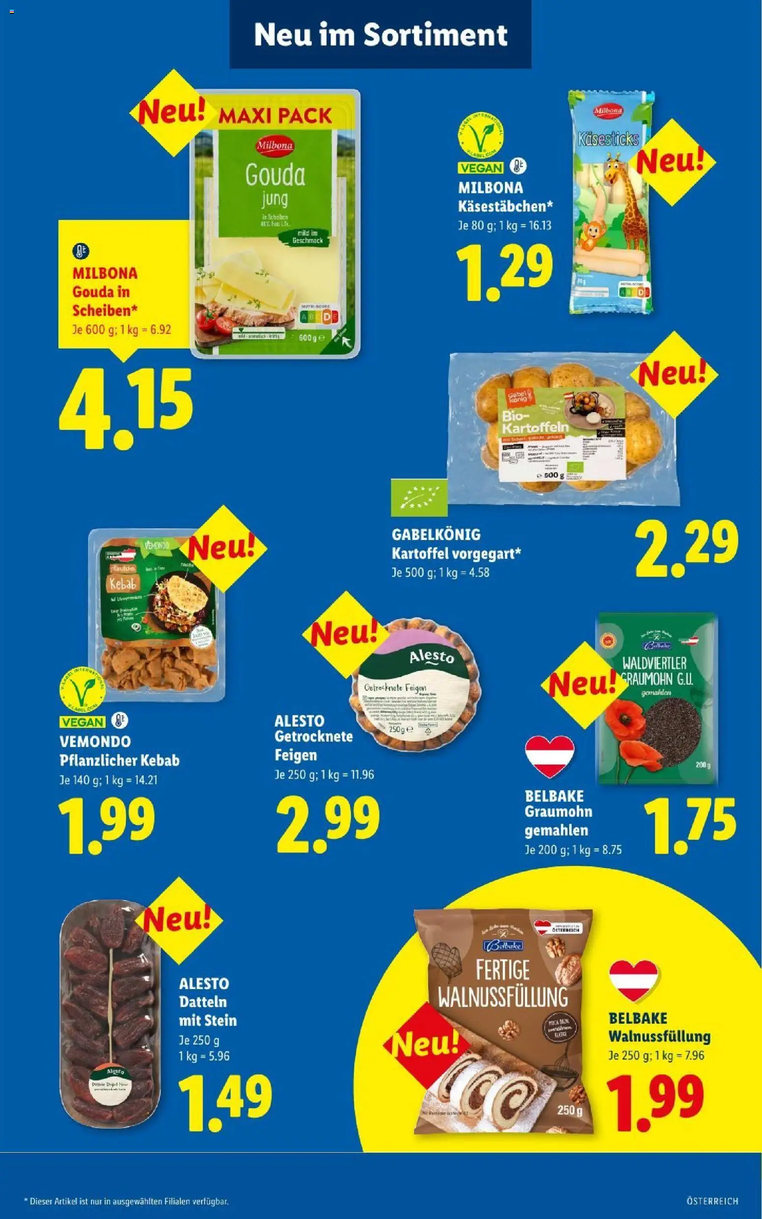 Lidl - Flugblatt Flugblatt in Österreich