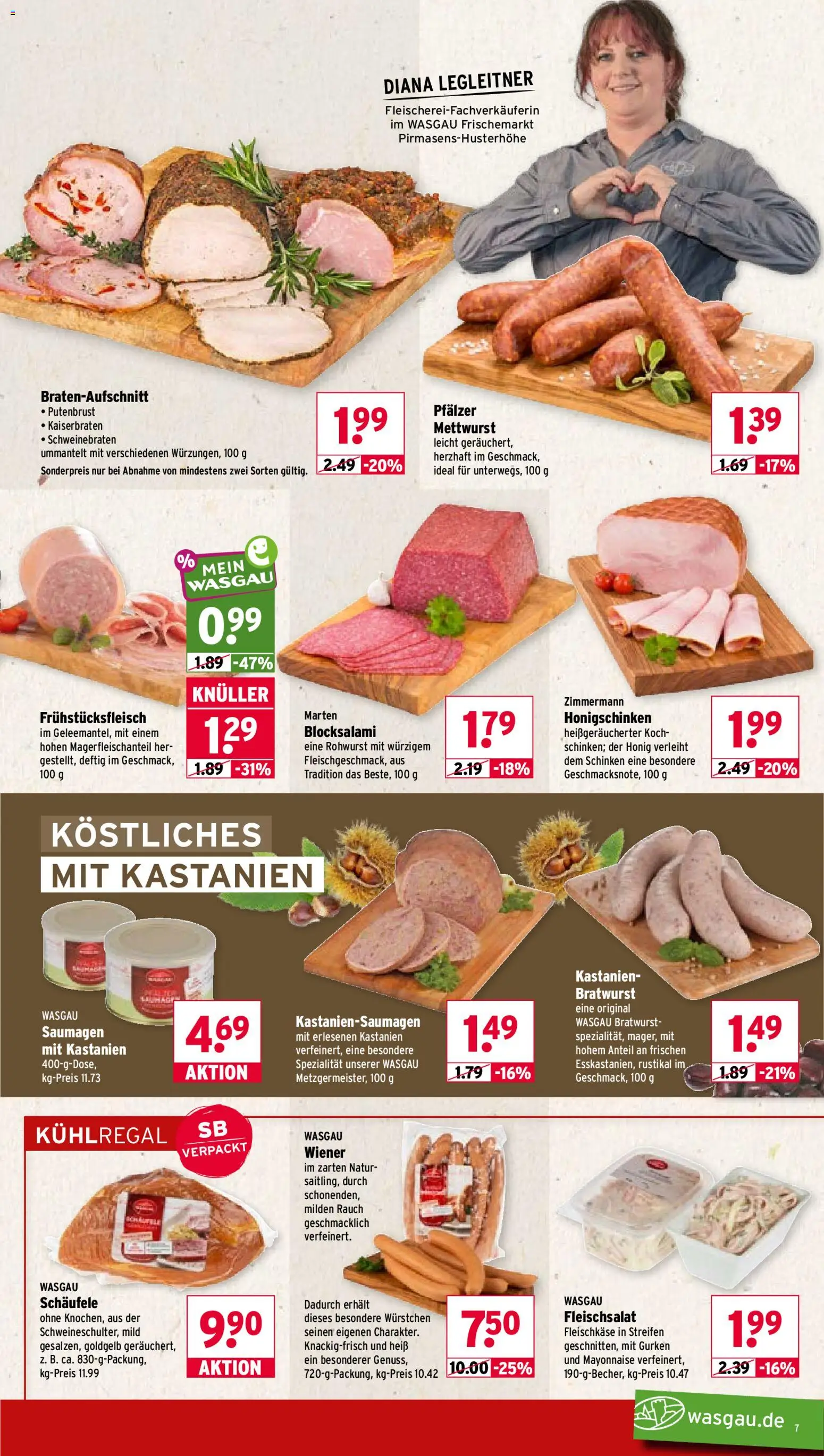 Wasgau Prospekt Prospekt in Deutschland
