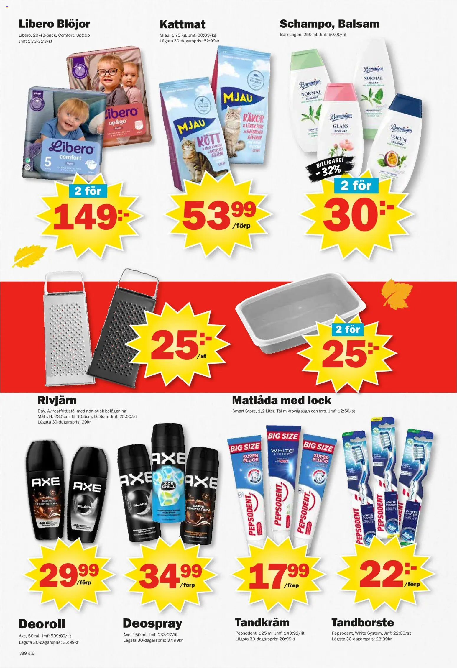 Pekås erbjudanden Reklamblad in Sverige