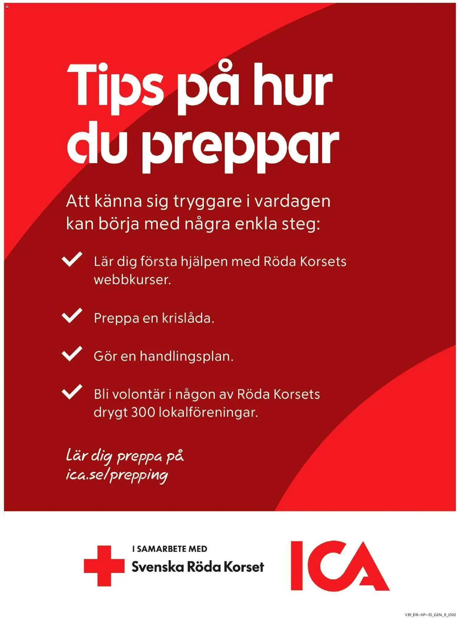 ICA Supermarket erbjudanden Reklamblad in Sverige