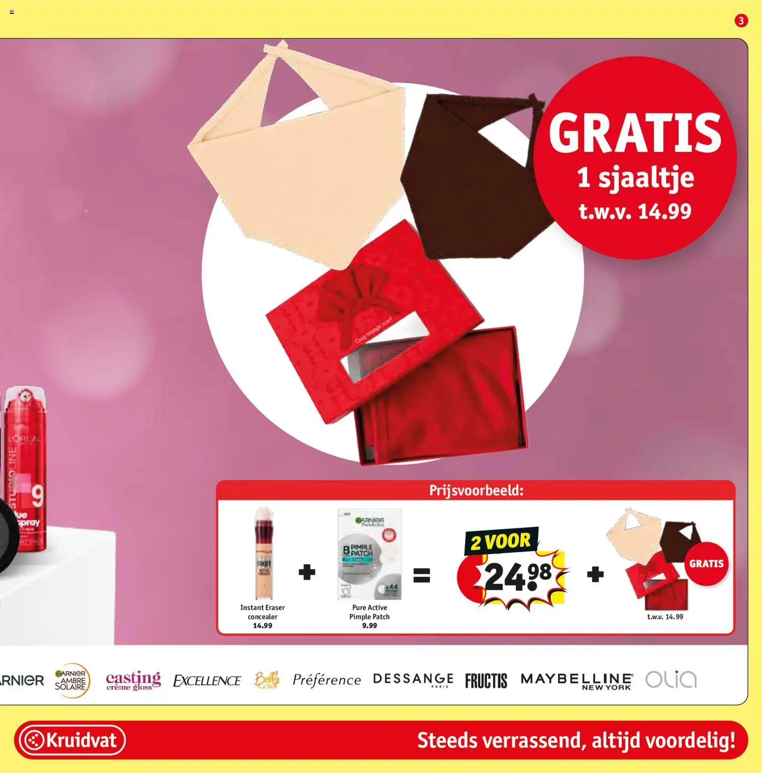 Kruidvat folder Folder in België