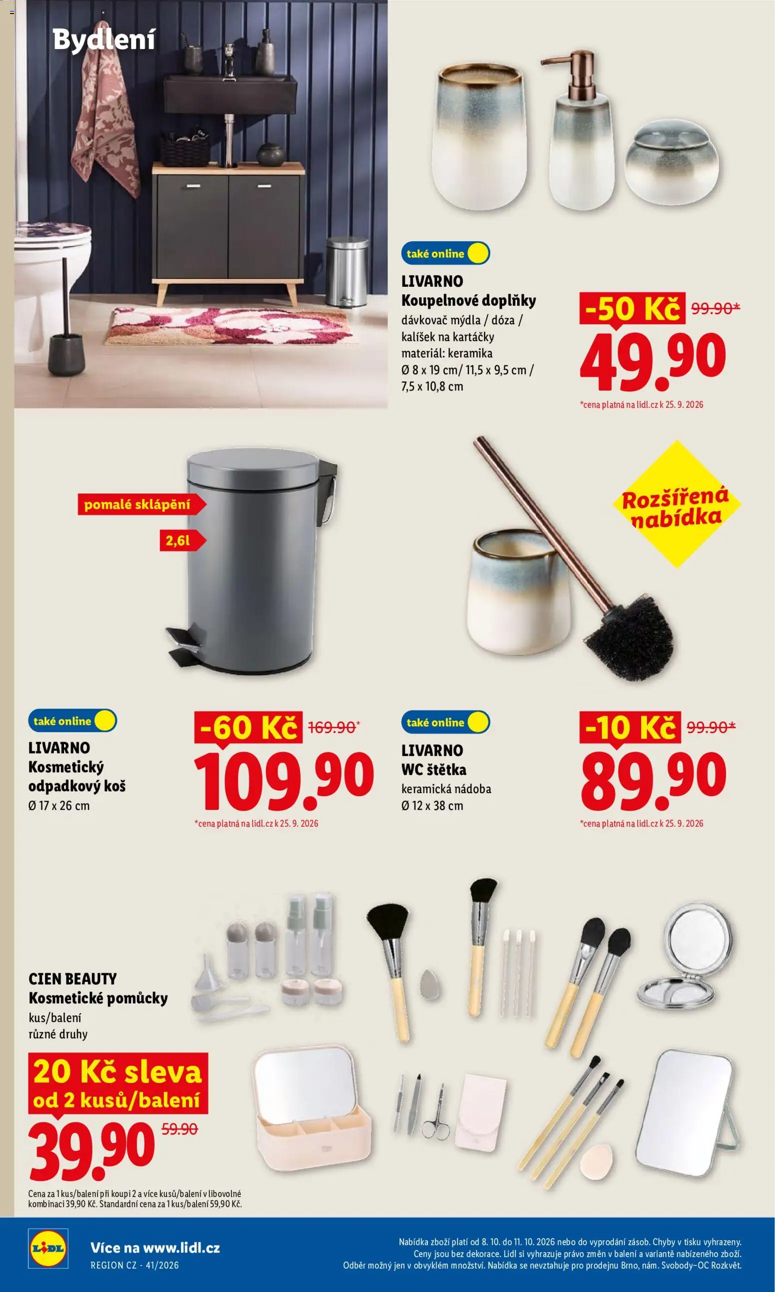 Lidl leták Leták in Česko