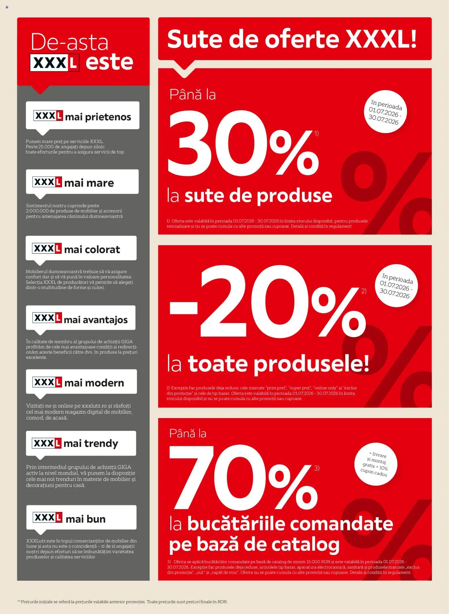 🛍️ XXXLutz Catalog din 29.06.2026 » Descoperiți oferte exclusive și economisiți chiar azi! 💰 | România