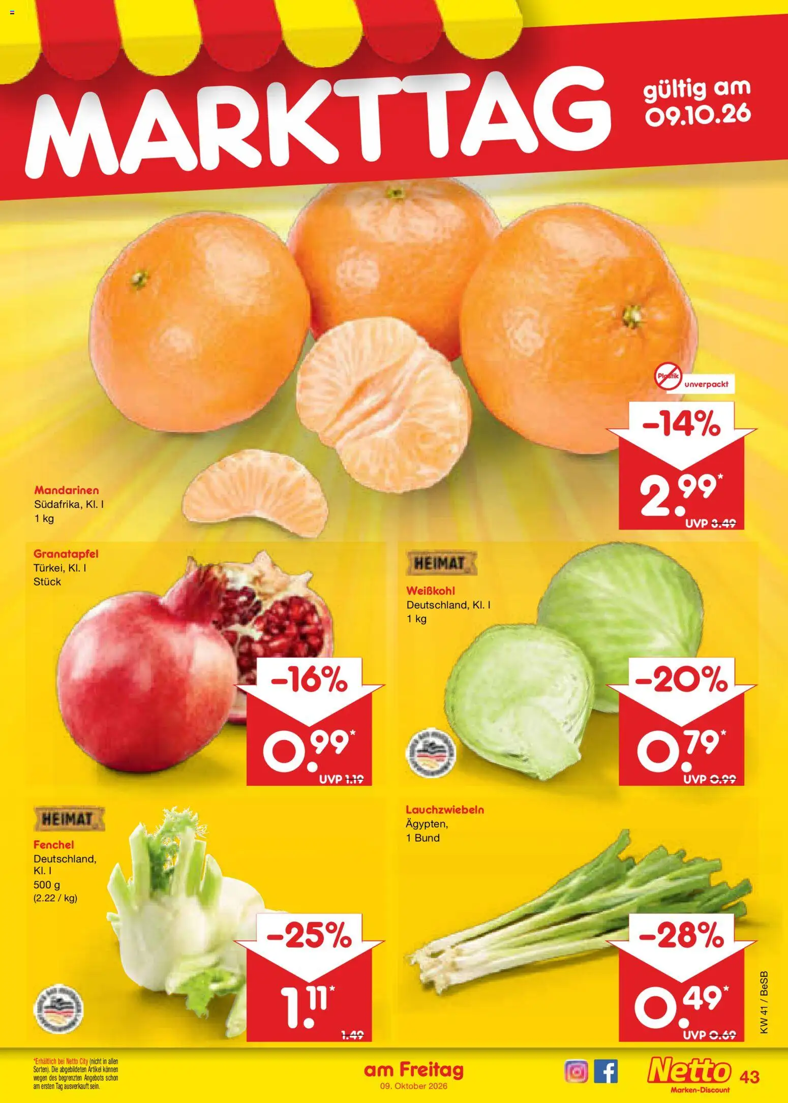 Netto Marken-Discount Prospekt Prospekt in Deutschland