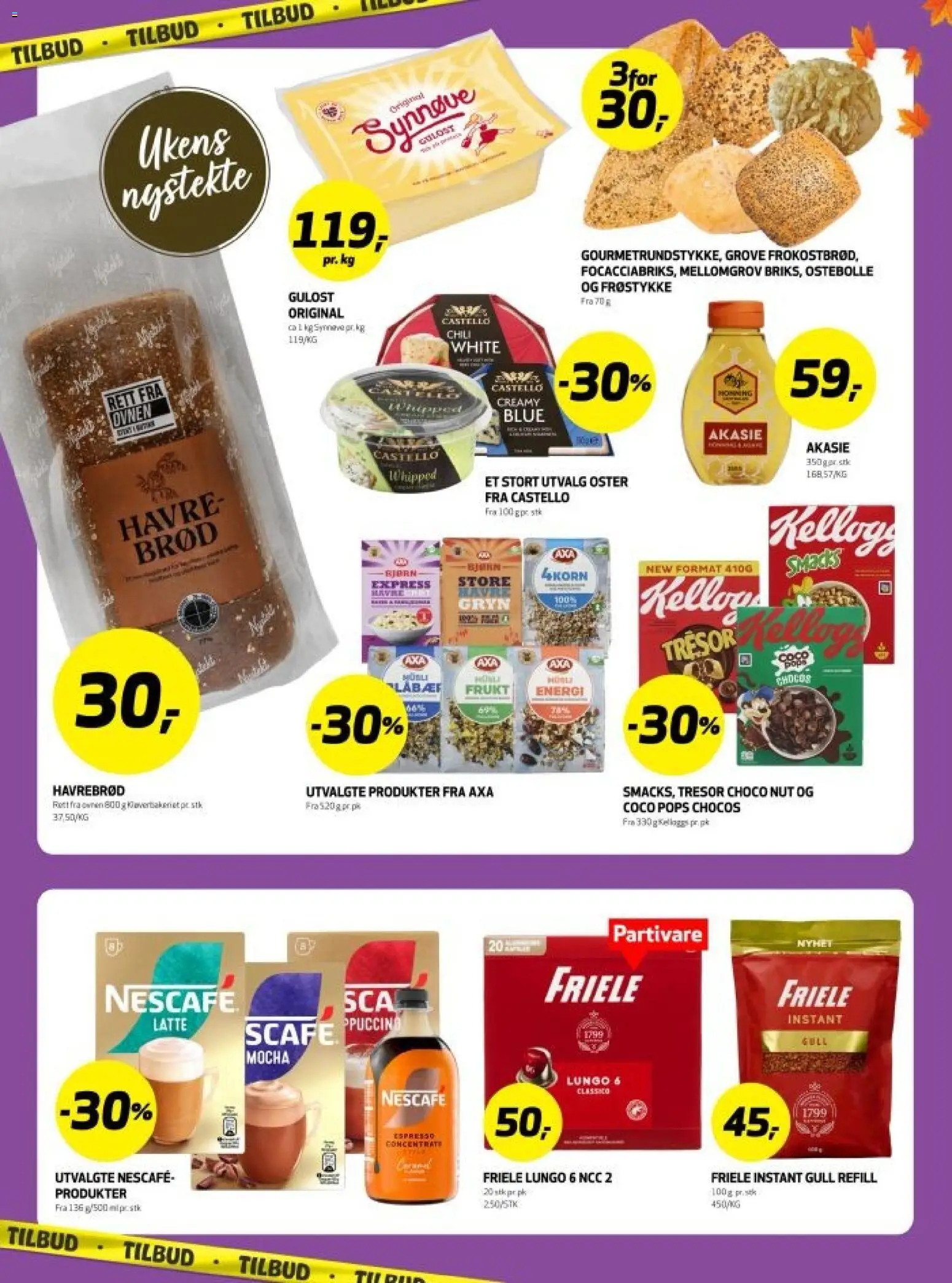 Bunnpris kundeavis Kundeavis in Norge
