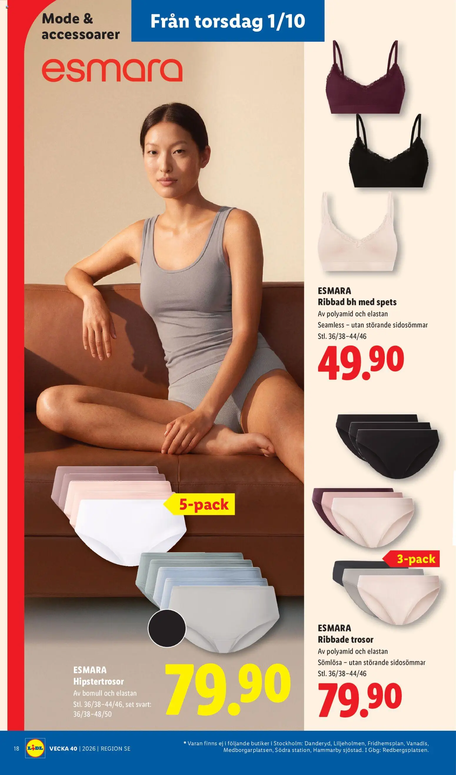 Lidl erbjudanden Reklamblad in Sverige