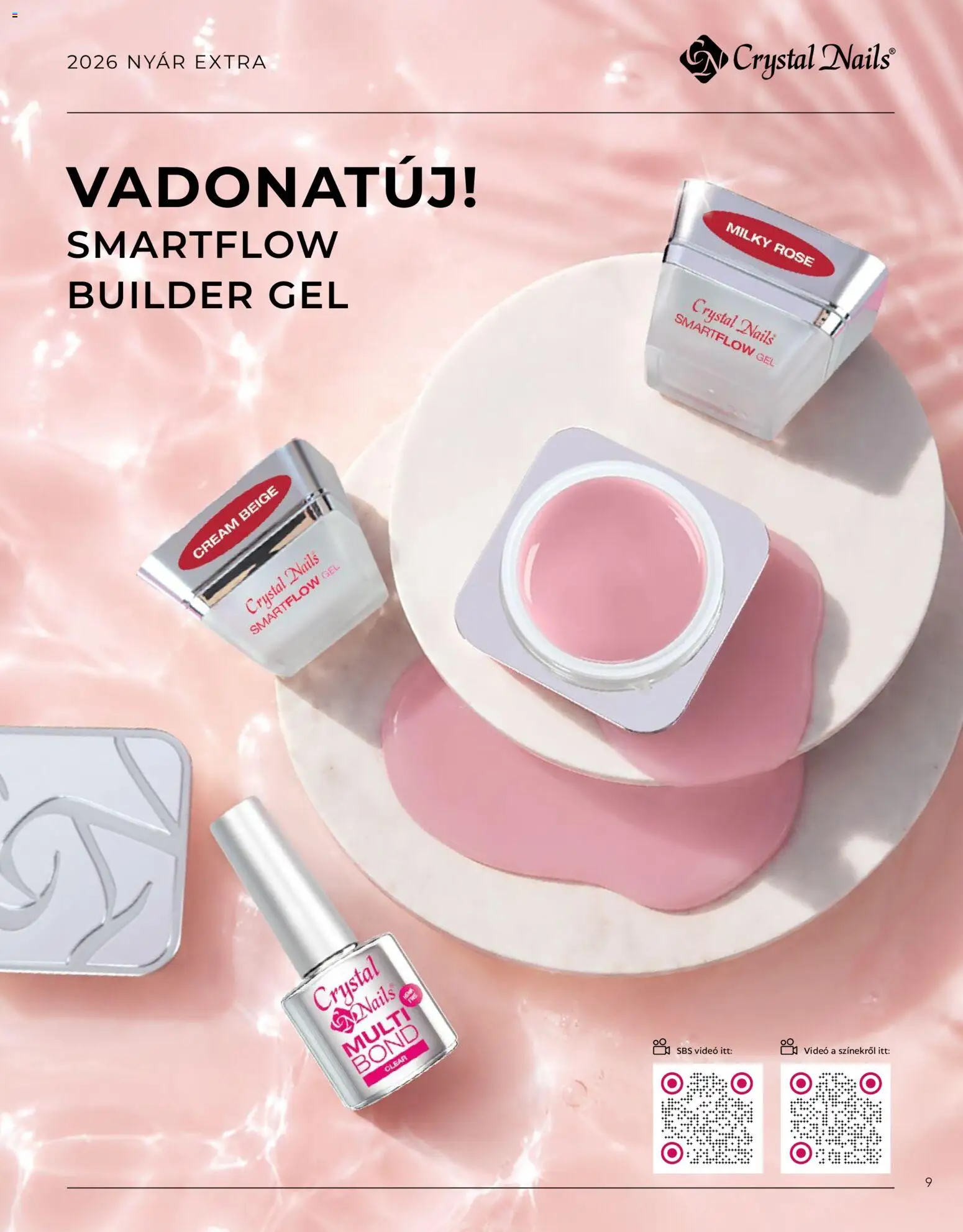 Crystal Nails Akciós Újság 2026.06.08.-tól/töl - fantasztikus ajánlatokat! 🛍️ | Magyarország