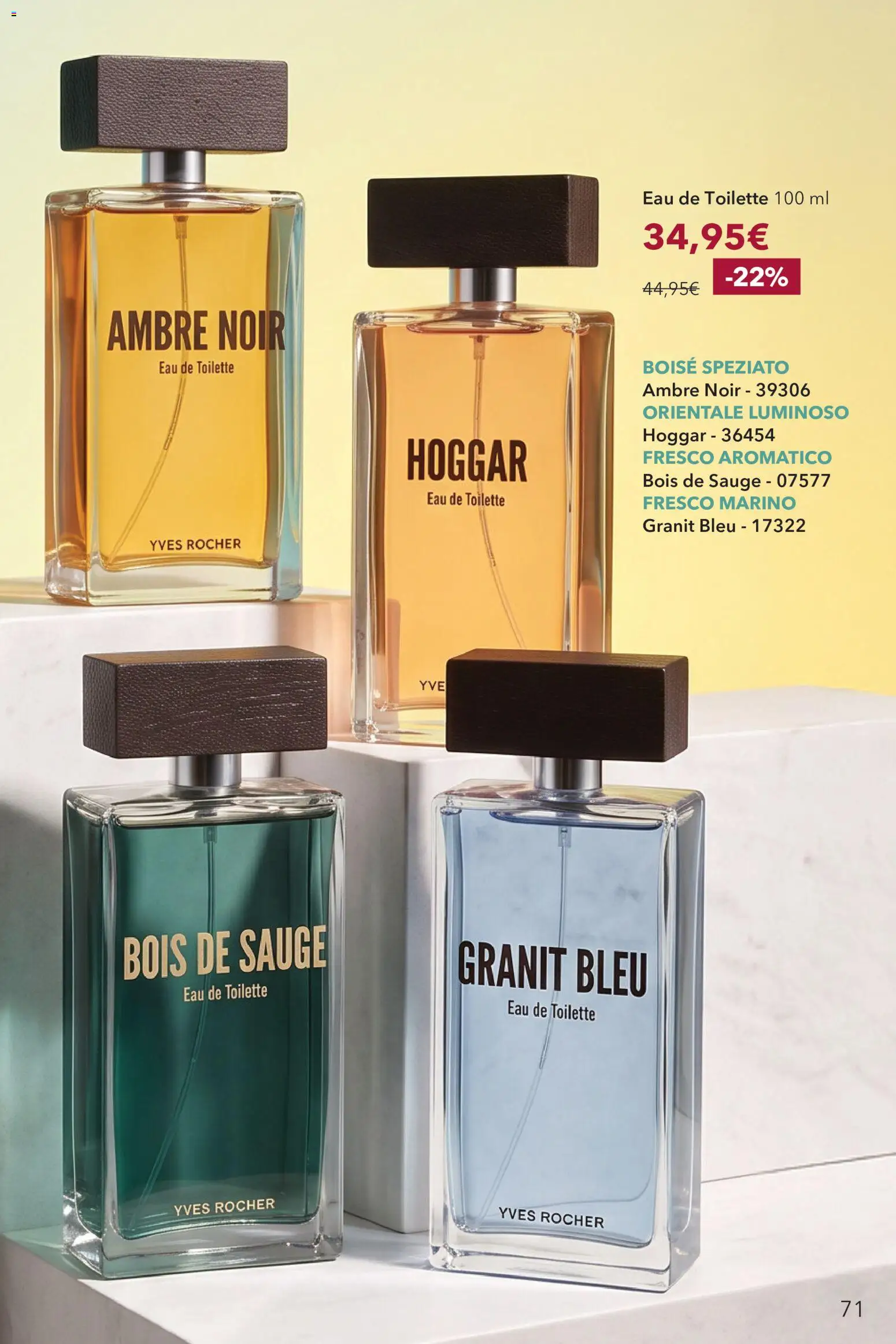 Yves Rocher catalogo 12 Volantino in Italy