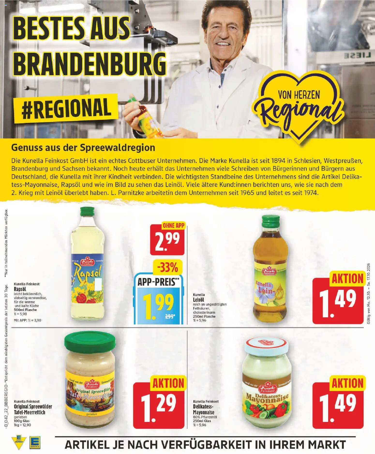 Edeka Prospekt Prospekt in Deutschland