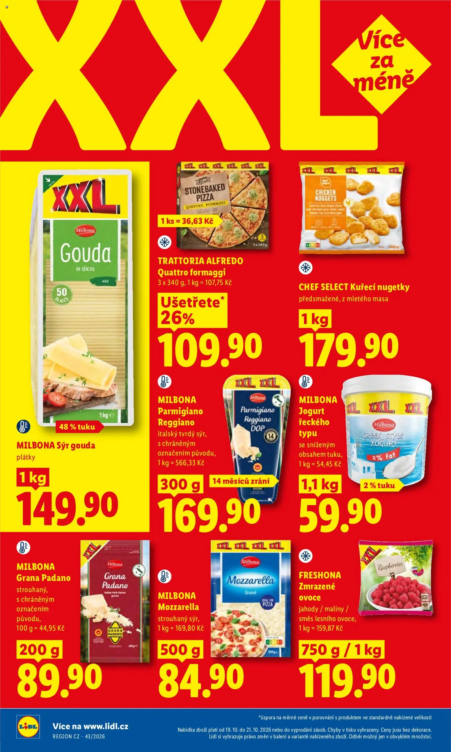 Lidl leták Leták in Česko