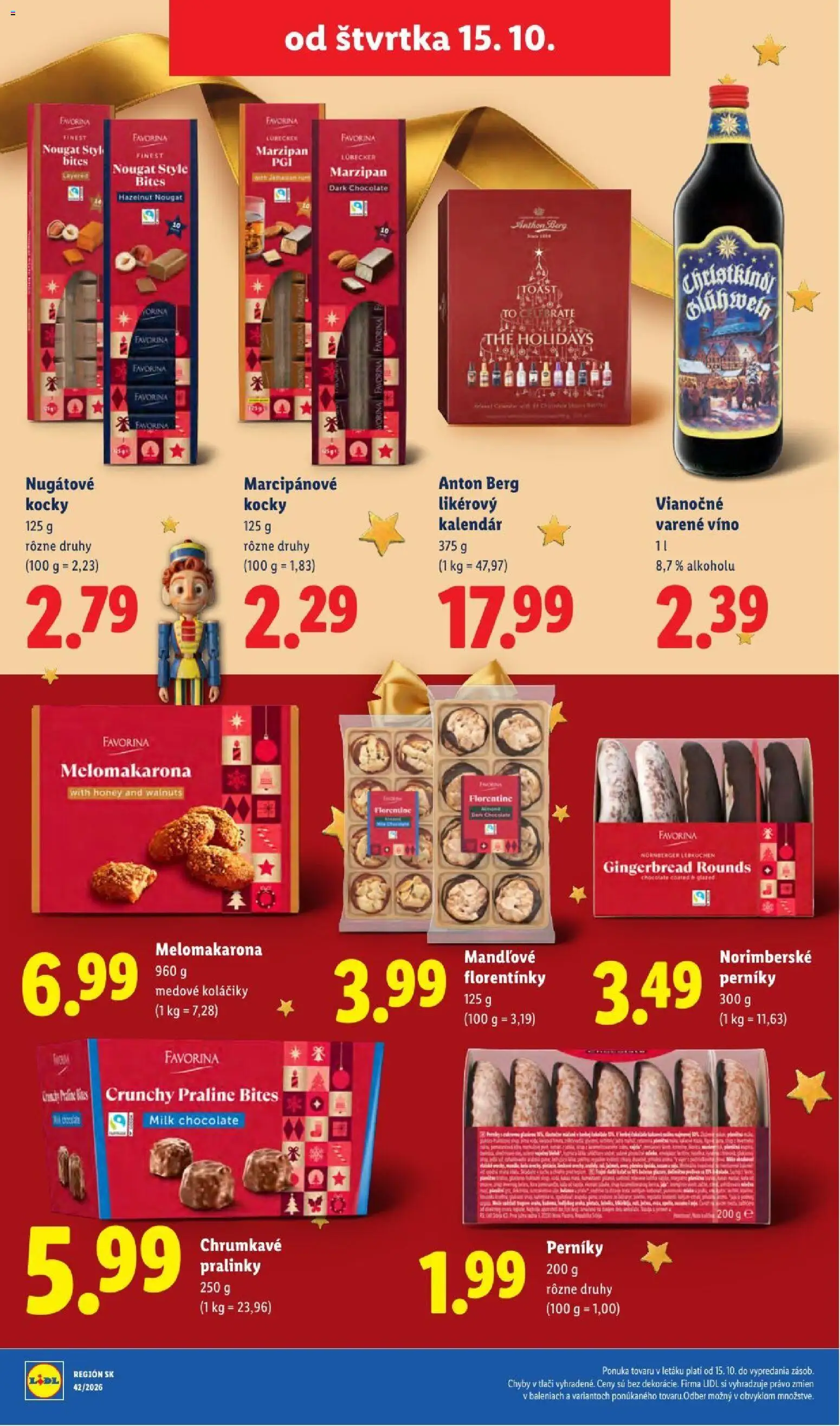 Lidl leták Leták in Slovensko
