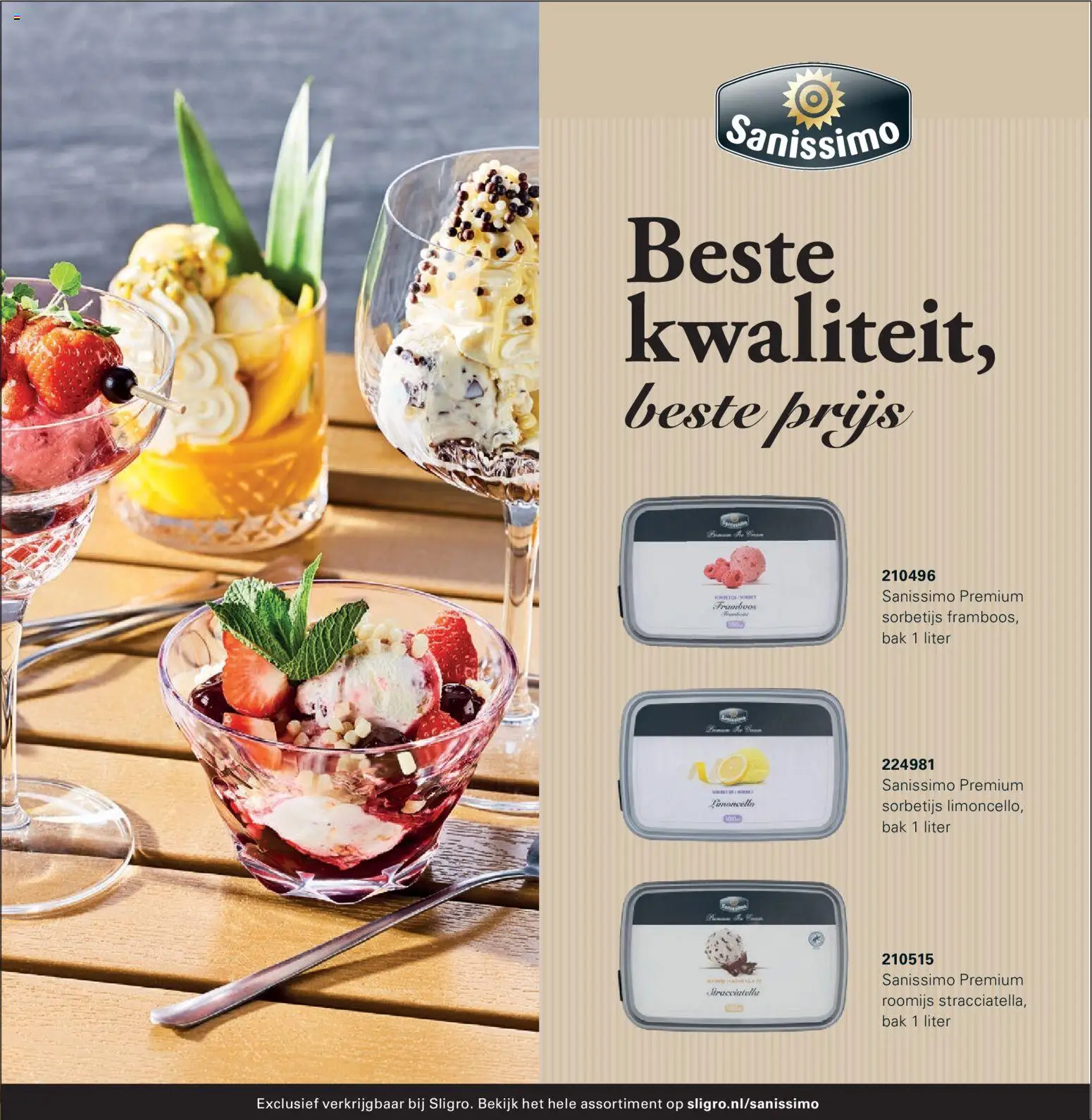 Sligro folder - Seizoen Folder in Nederland