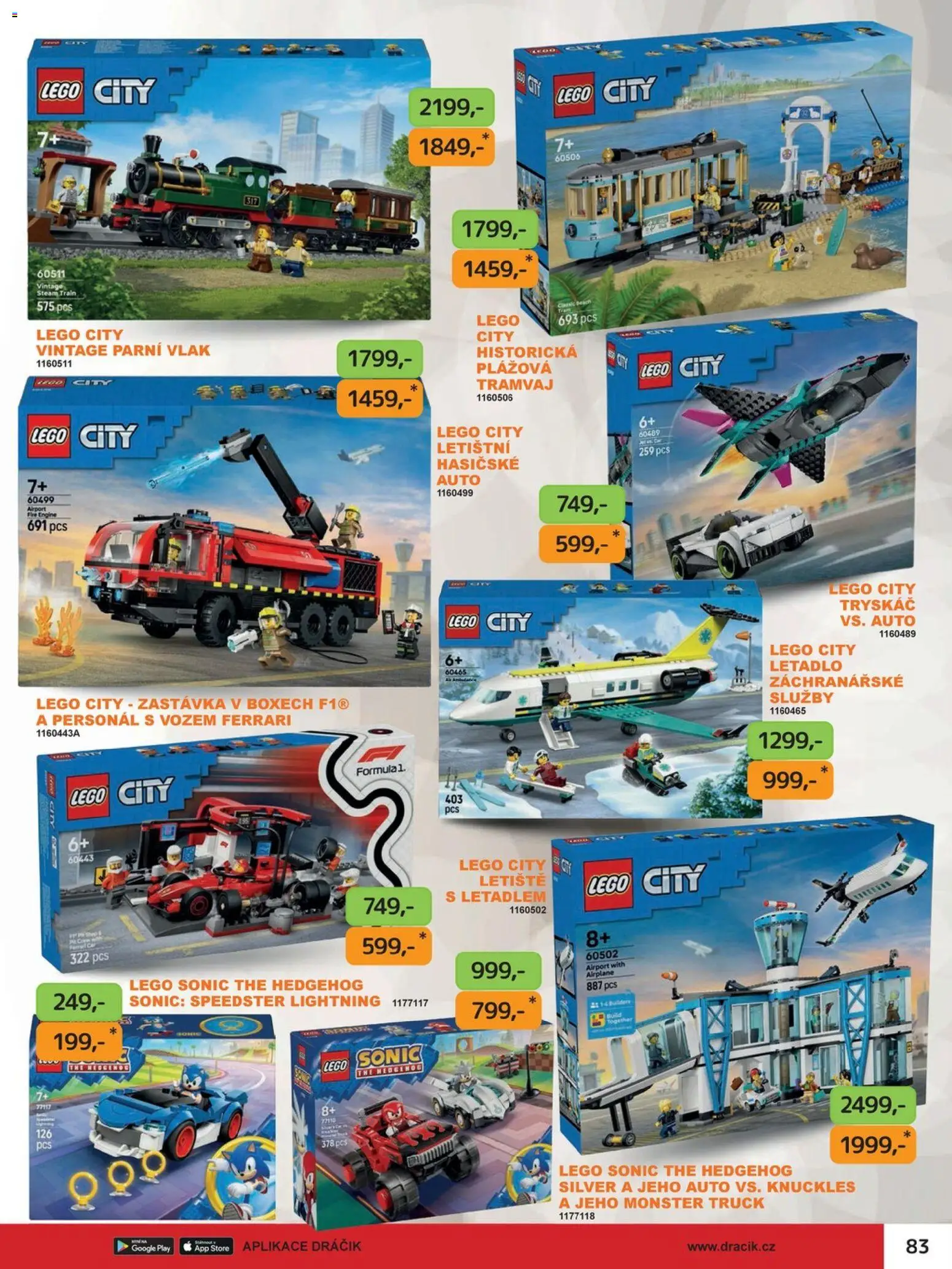 Dráčik katalog - Vánoce Leták in Česko
