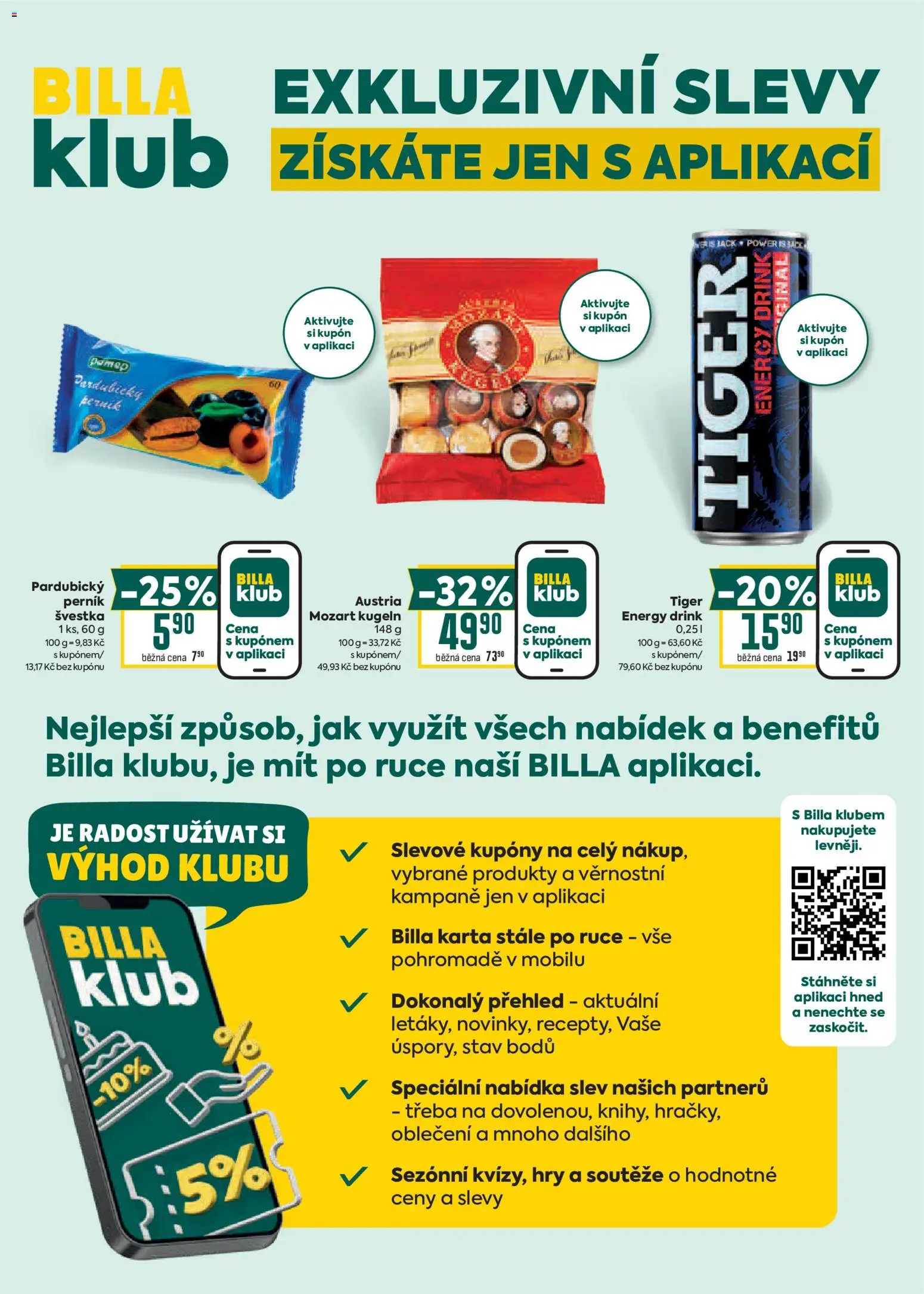 Billa Velký leták Leták in Česko