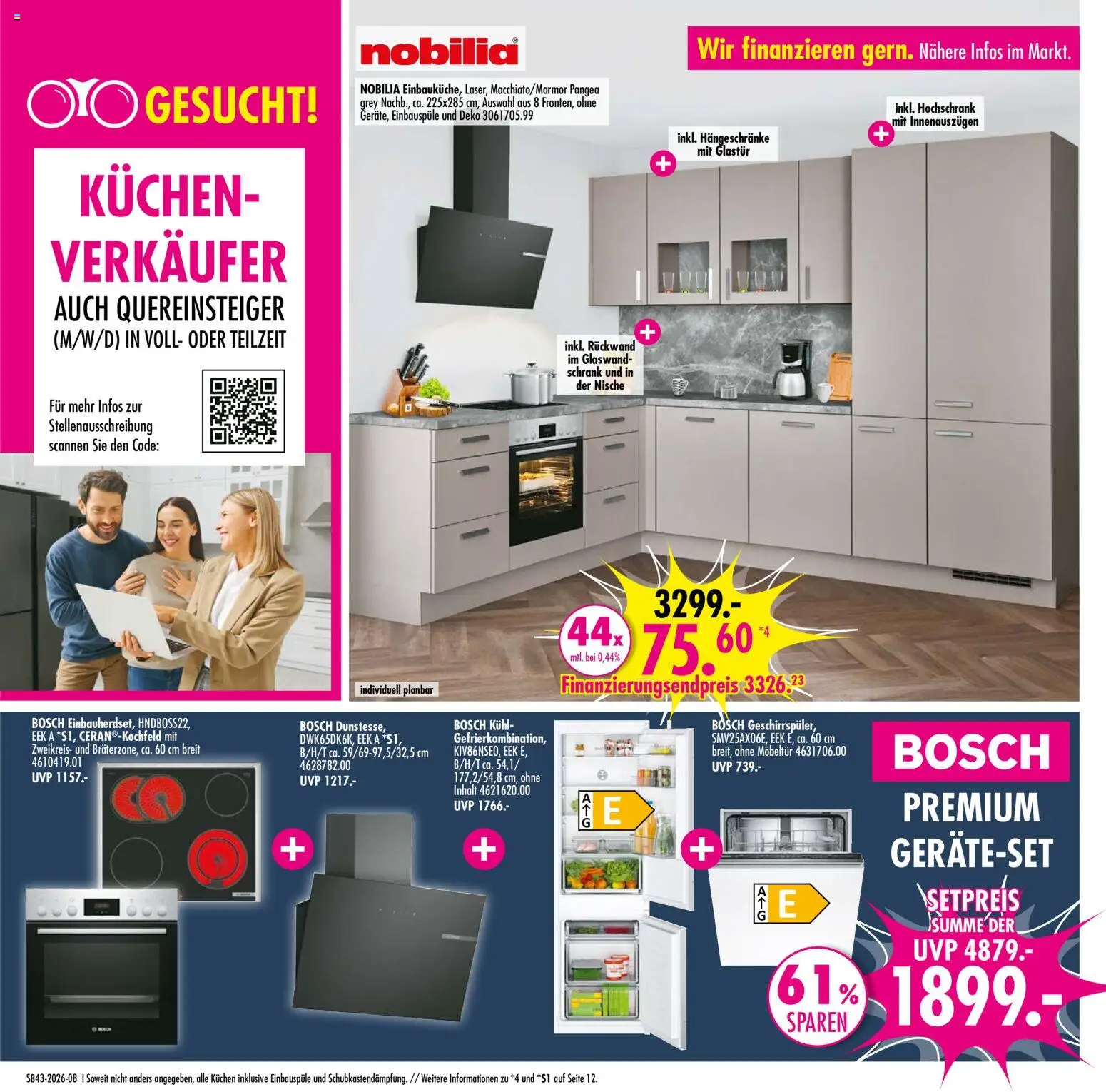 SB Möbel Boss Prospekt Prospekt in Deutschland