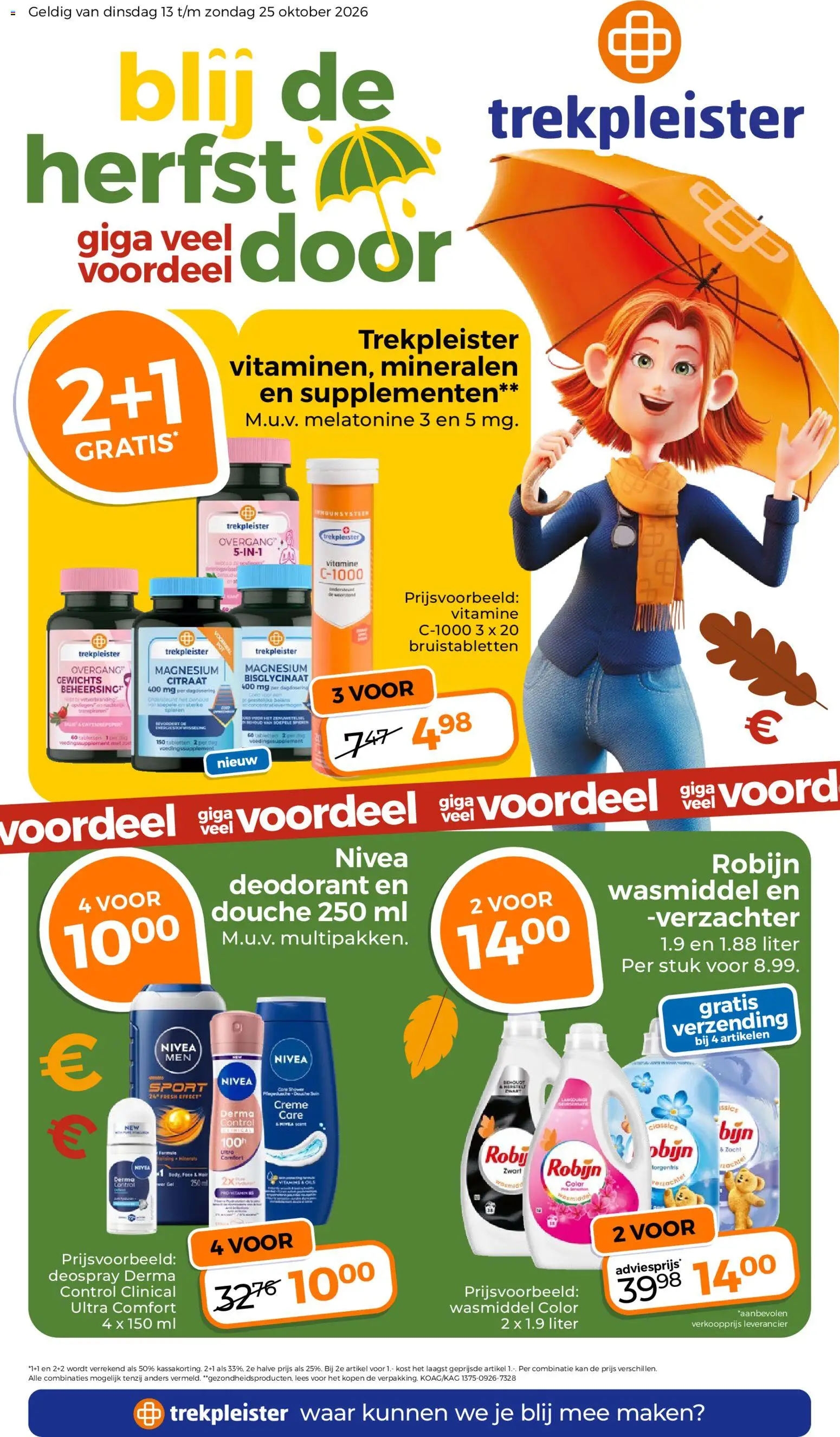 Trekpleister folder Folder in Nederland