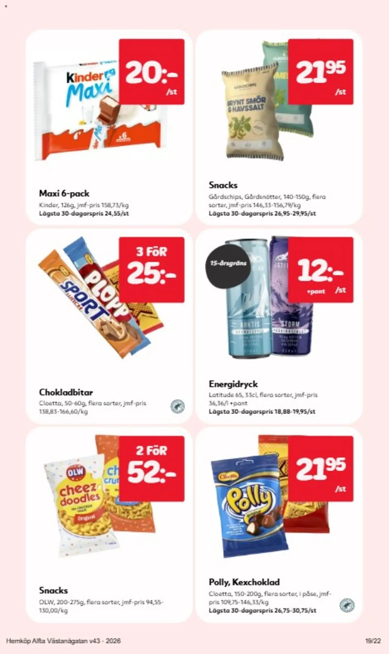 Hemköp erbjudanden Reklamblad in Sverige