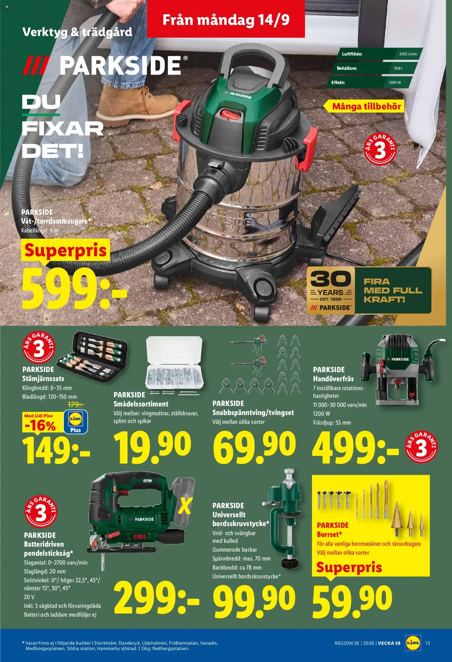 Lidl erbjudanden Reklamblad in Sverige