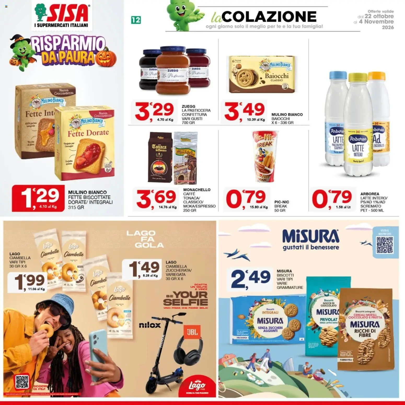 SISA volantino Volantino in Italy
