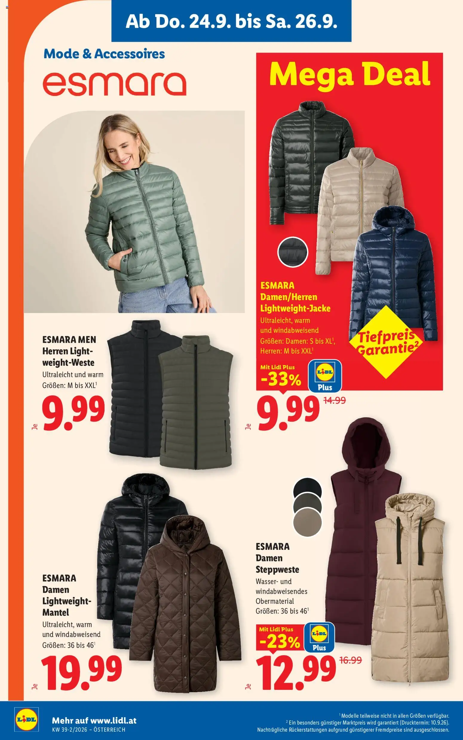 Lidl - Flugblatt Flugblatt in Österreich