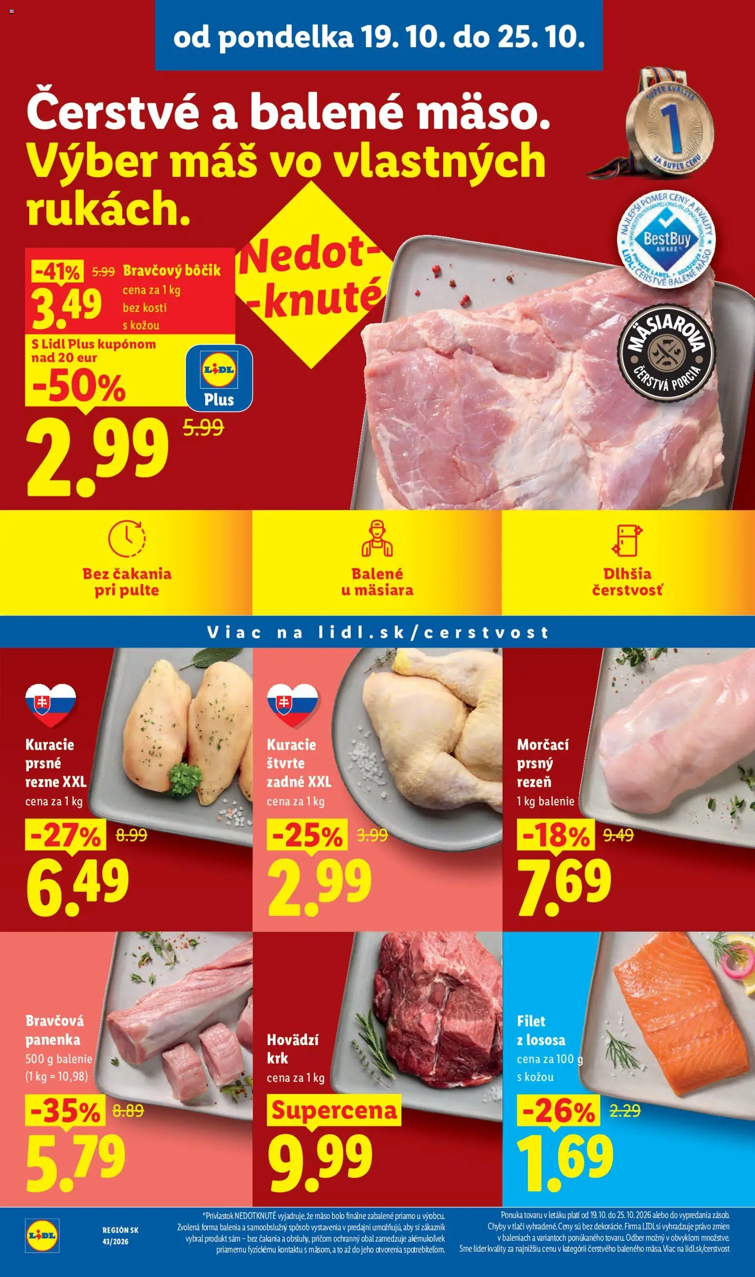 Lidl leták Leták in Slovensko